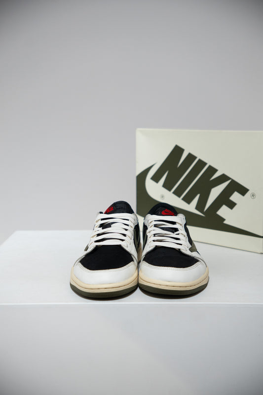Jordan 1 Low Travis Scott Olive (Taille 40,5)