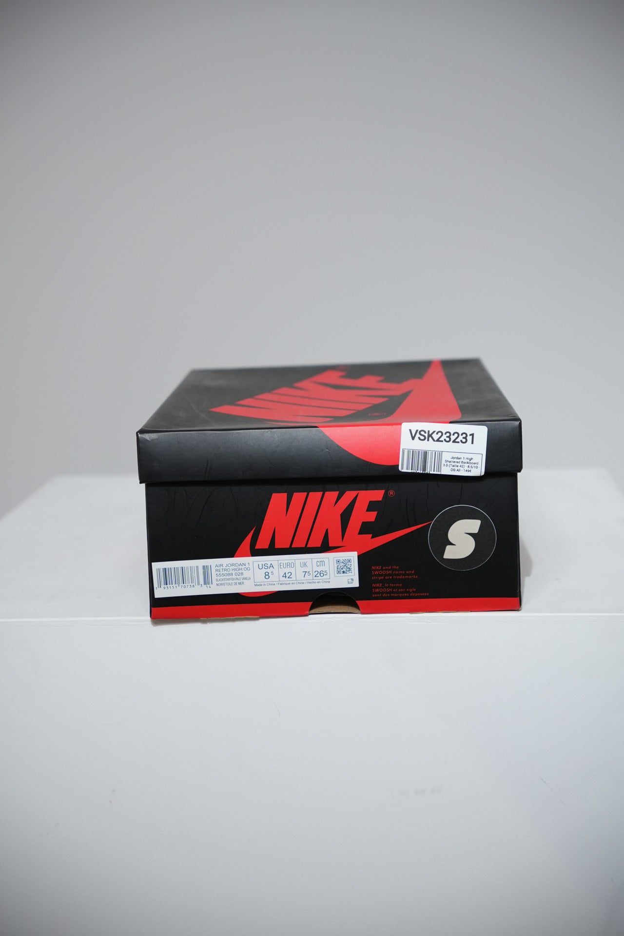 Jordan 1 High Shattered Backboard 3.0 (Taille 42)