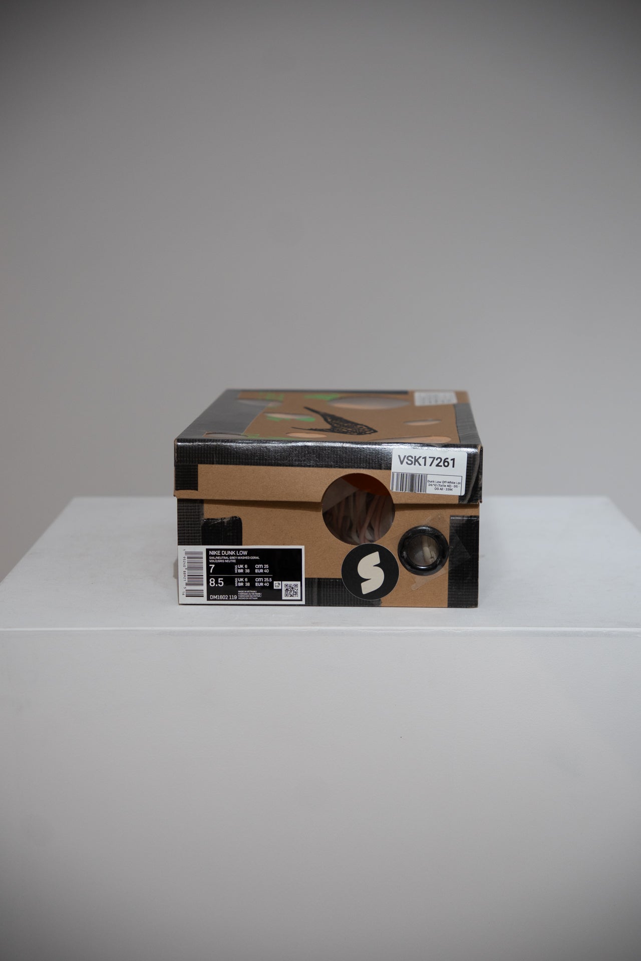 Dunk Low Off-White Lot 24/50 (Taille 36)