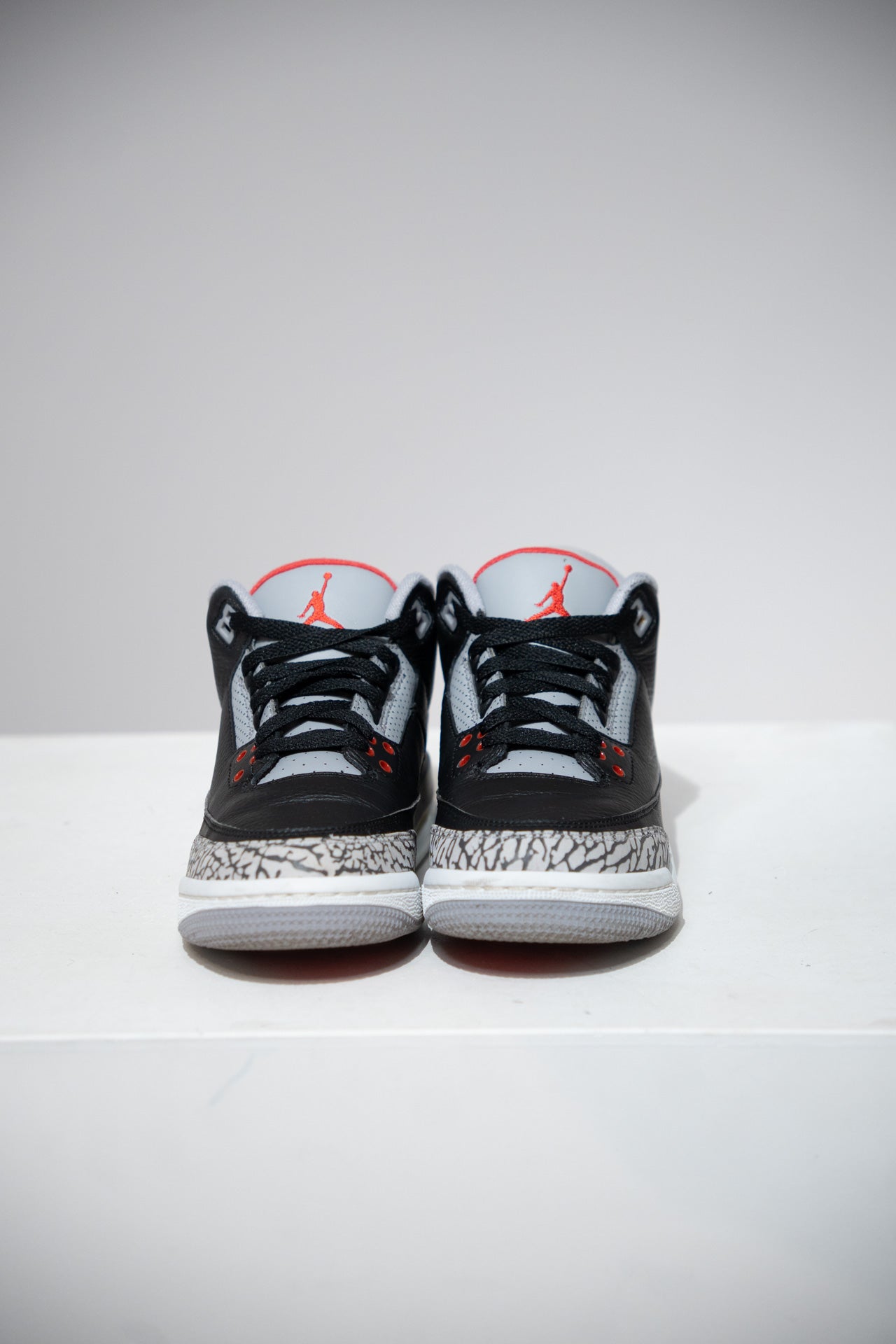 Jordan 3 Black Cement 2018 GS (Taille 38,5)