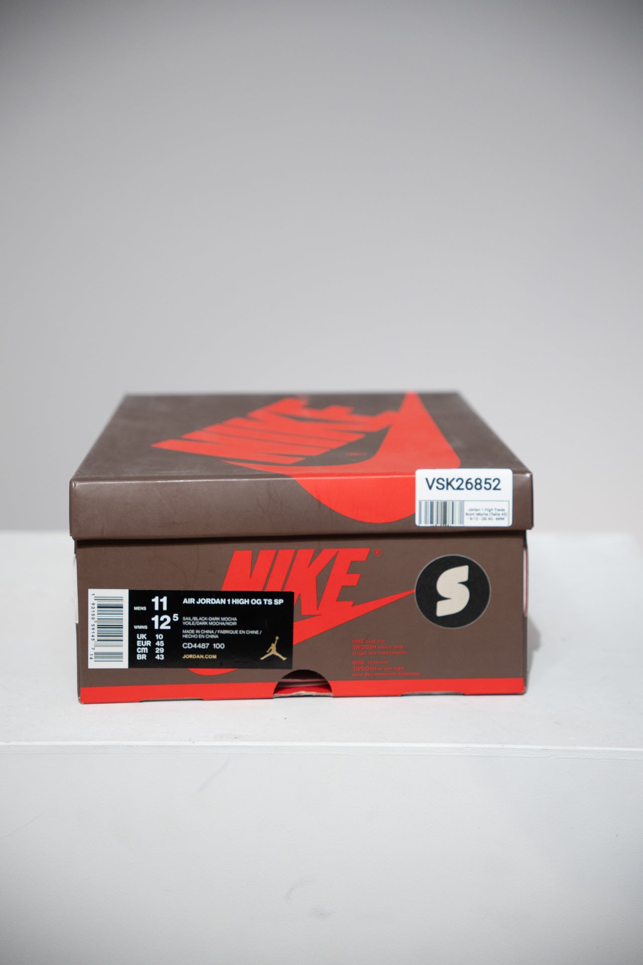 Jordan 1 High Travis Scott Mocha (Taille 45)