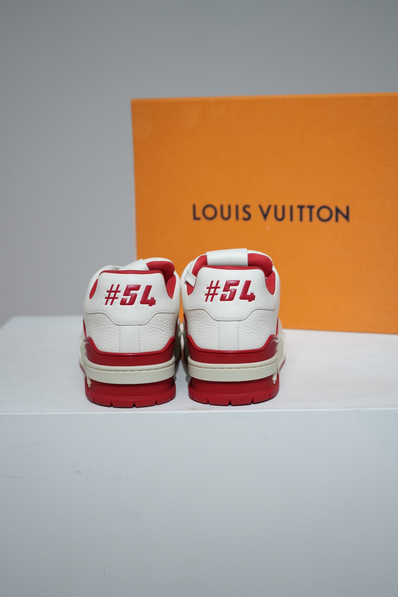 Louis Vuitton Trainer 54 Red (Taille 47 (11IT))