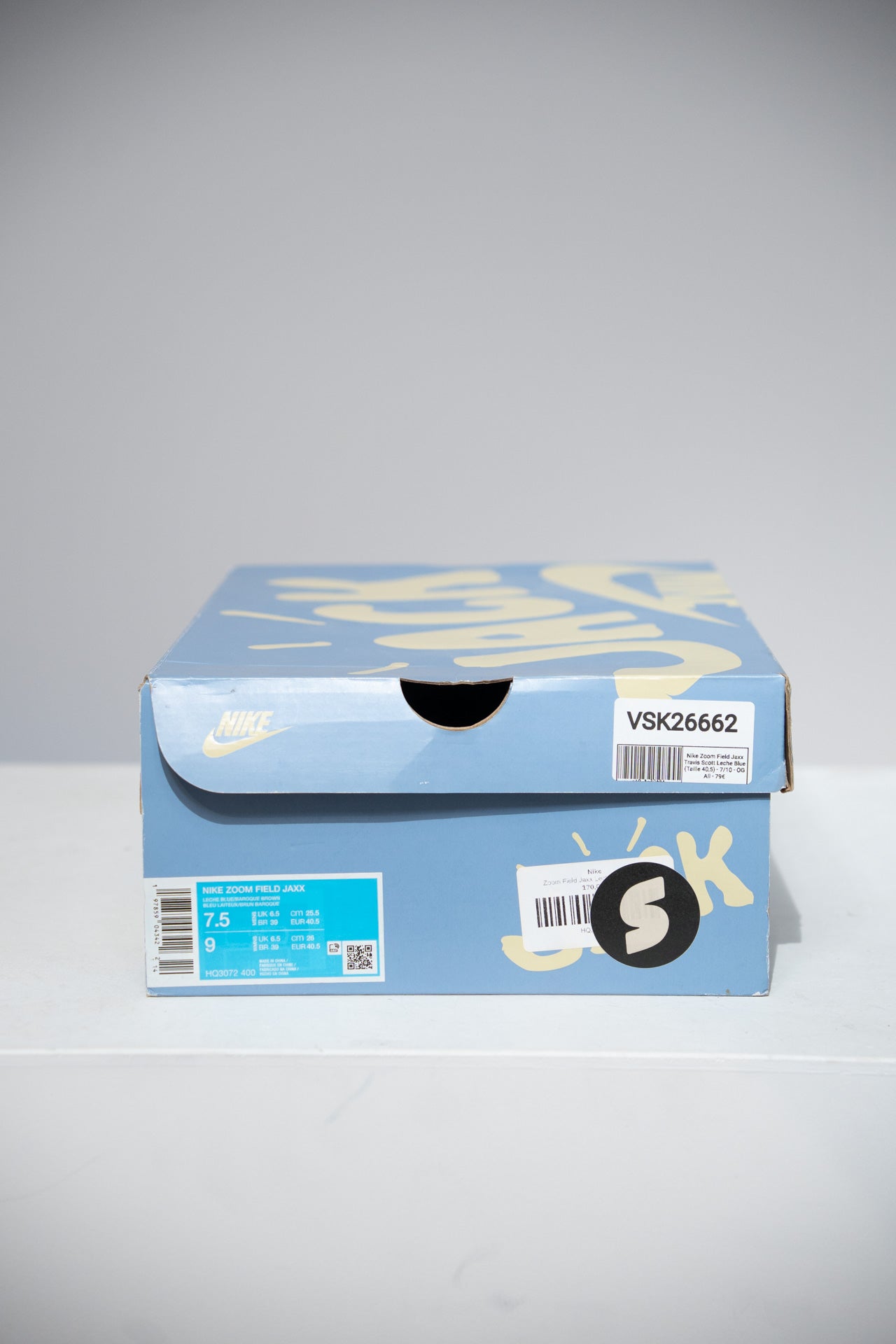 Nike Zoom Field Jaxx Travis Scott Leche Blue (Taille 40,5)