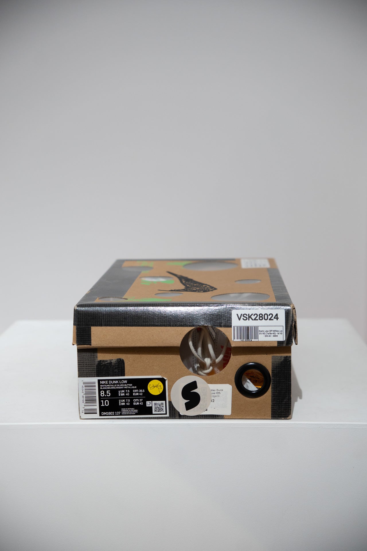 Dunk Low Off-White Lot 01/50 (Taille 42)