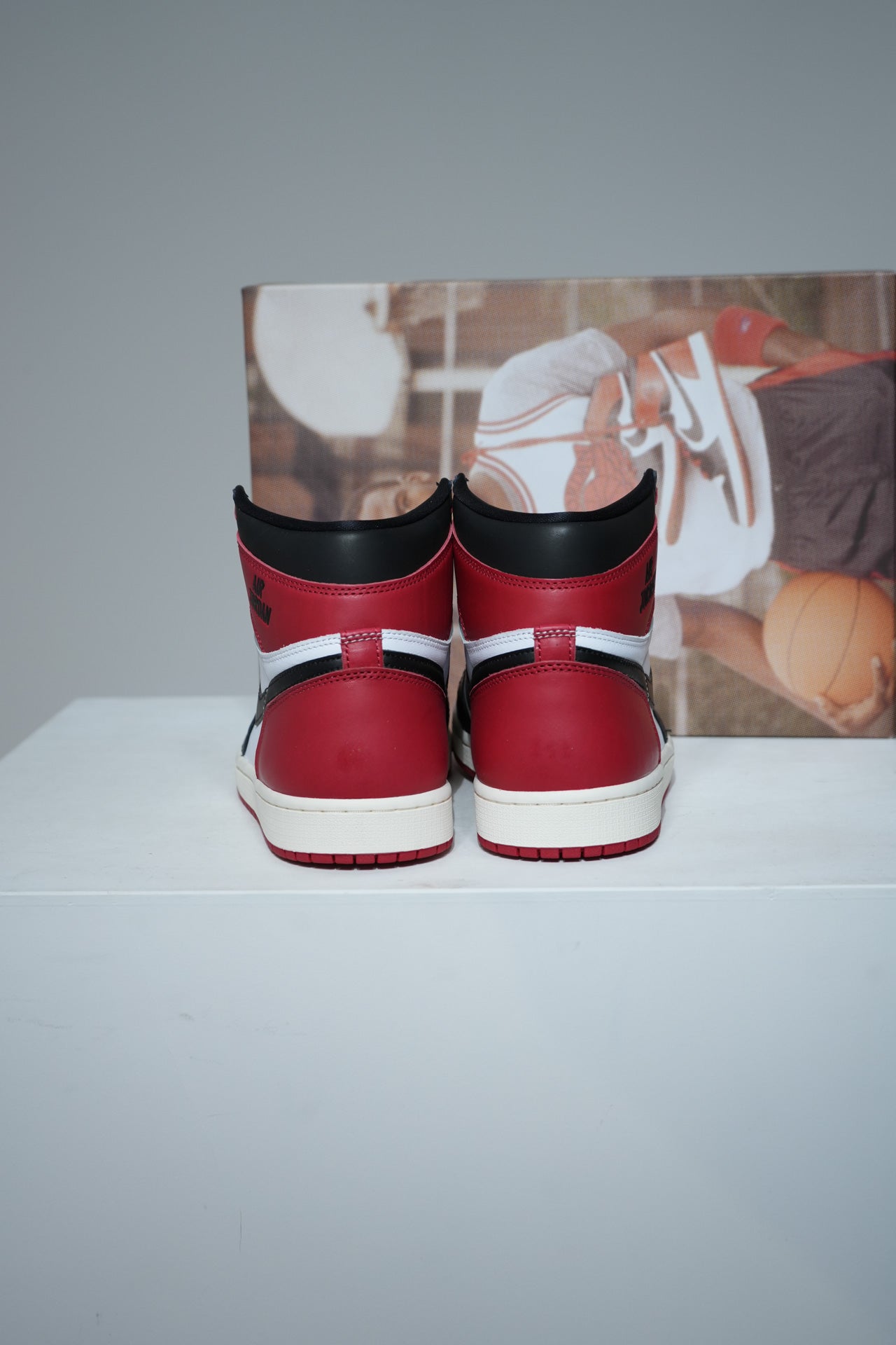 Jordan 1 High Black Toe Reimagined (Taille 45,5)