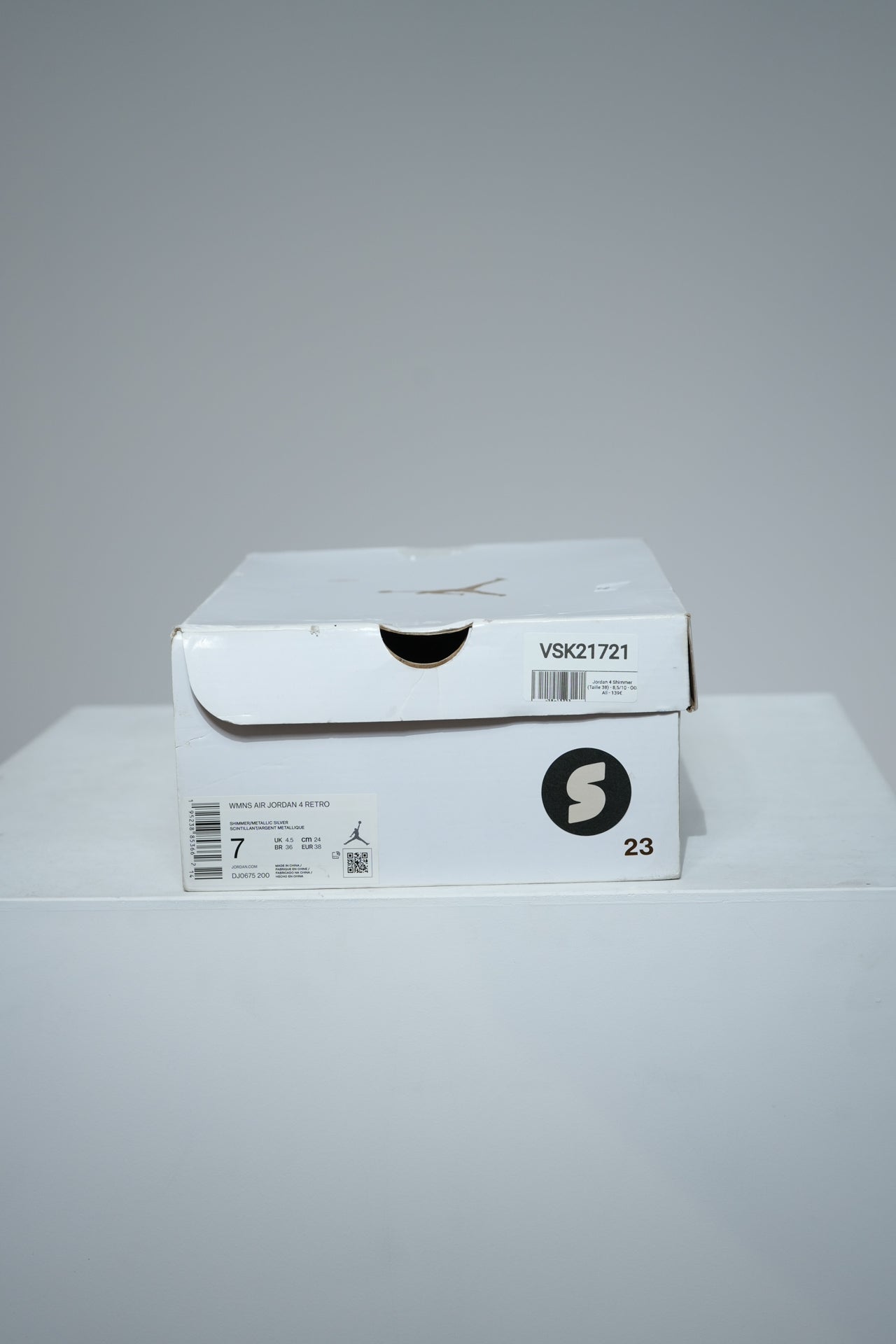 Jordan 4 Shimmer (Taille 38)