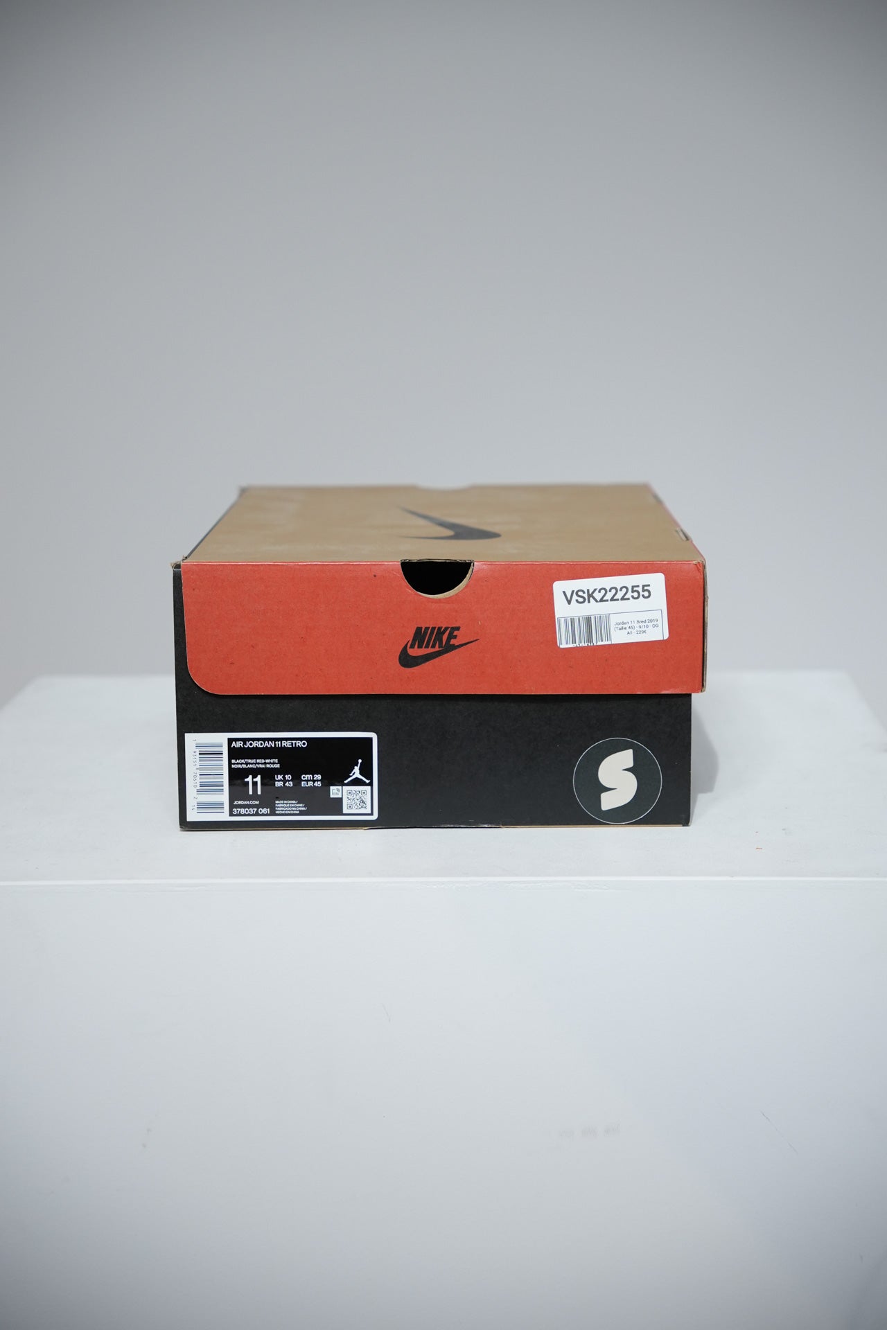 Jordan 11 Bred 2019 (Taille 45)