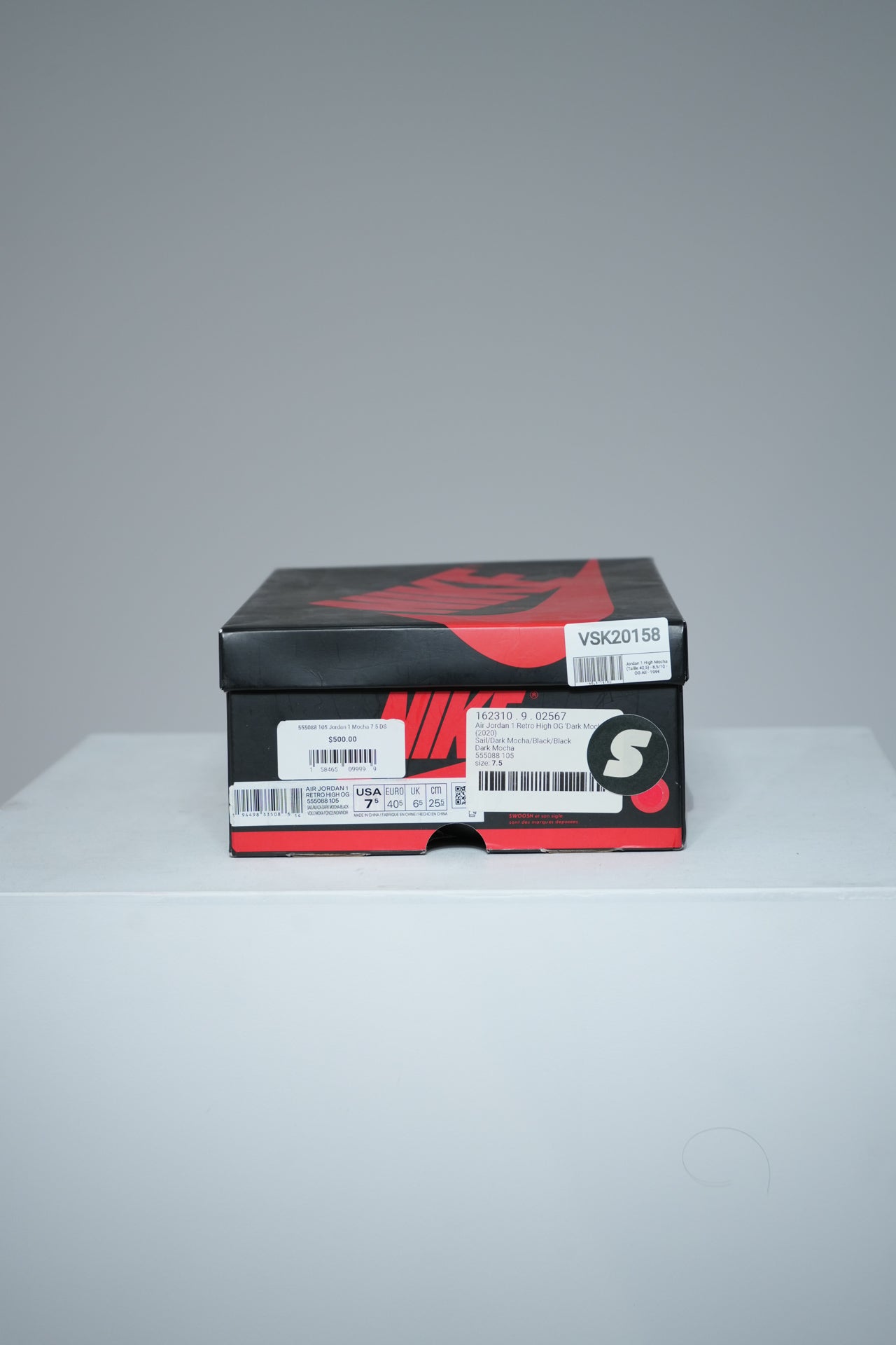 Jordan 1 High Mocha (Taille 40,5)