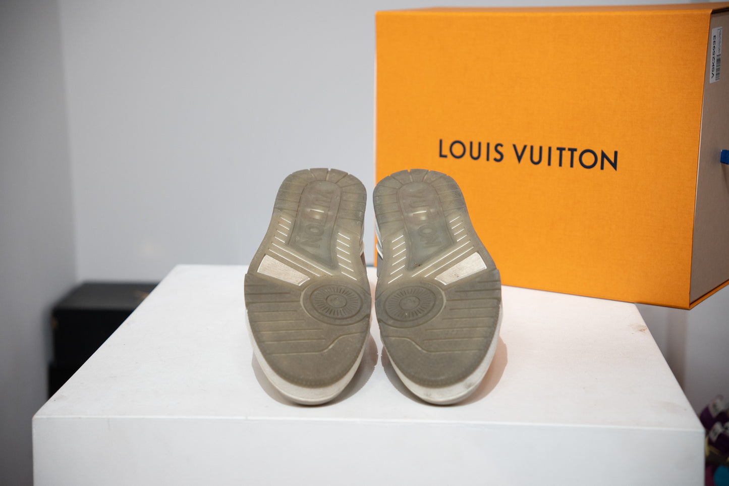 Louis Vuitton Trainer Beige (Taille 41 (6,5IT))