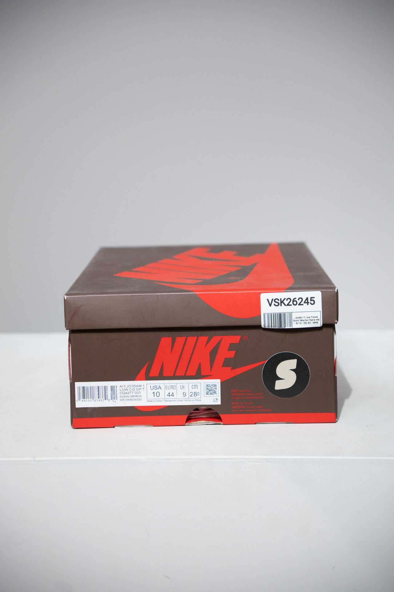 Jordan 1 Low Travis Scott Mocha (Taille 44)