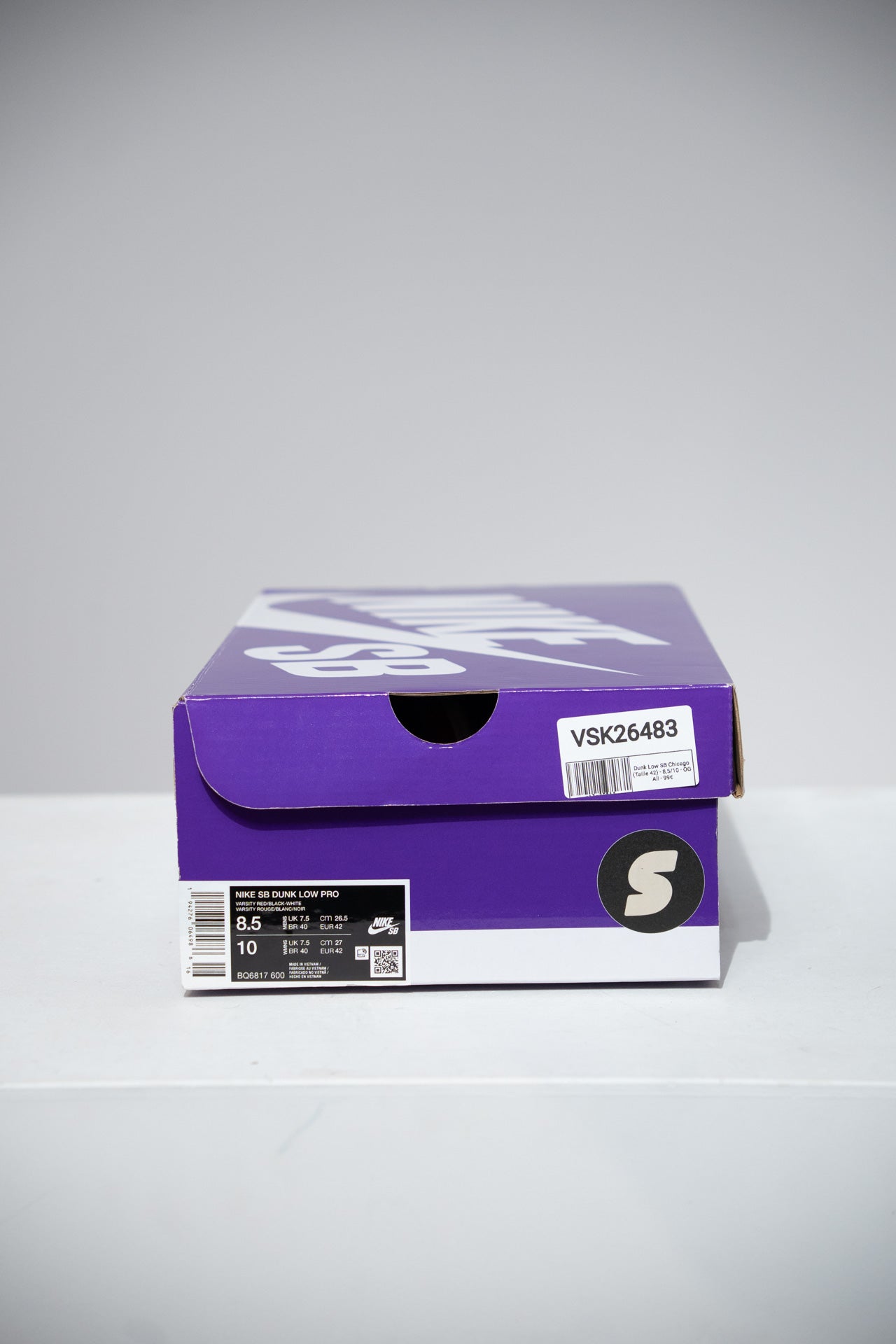 Dunk Low SB Chicago (Taille 42)