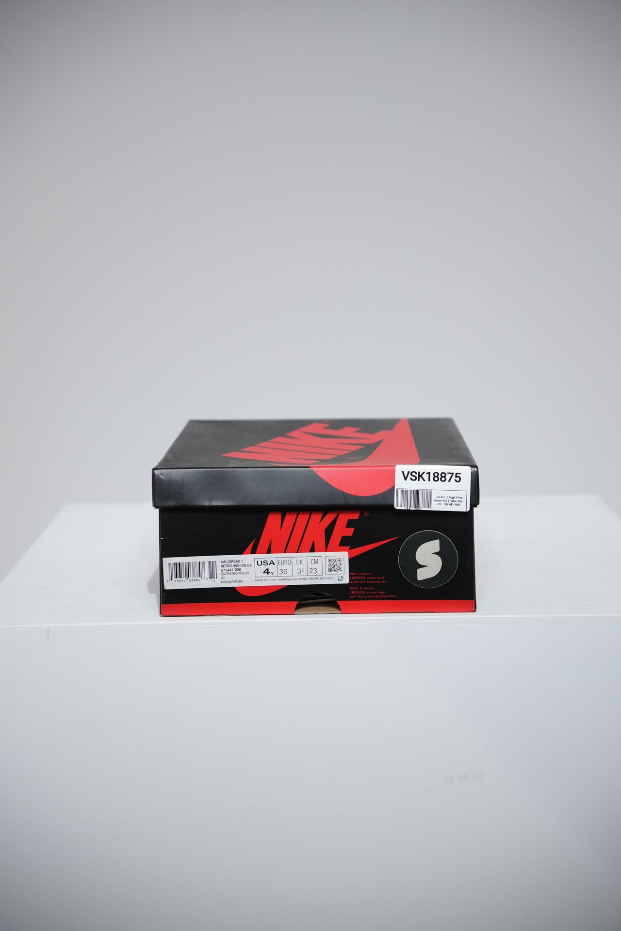 Jordan 1 High Pine Green GS (Taille 36)