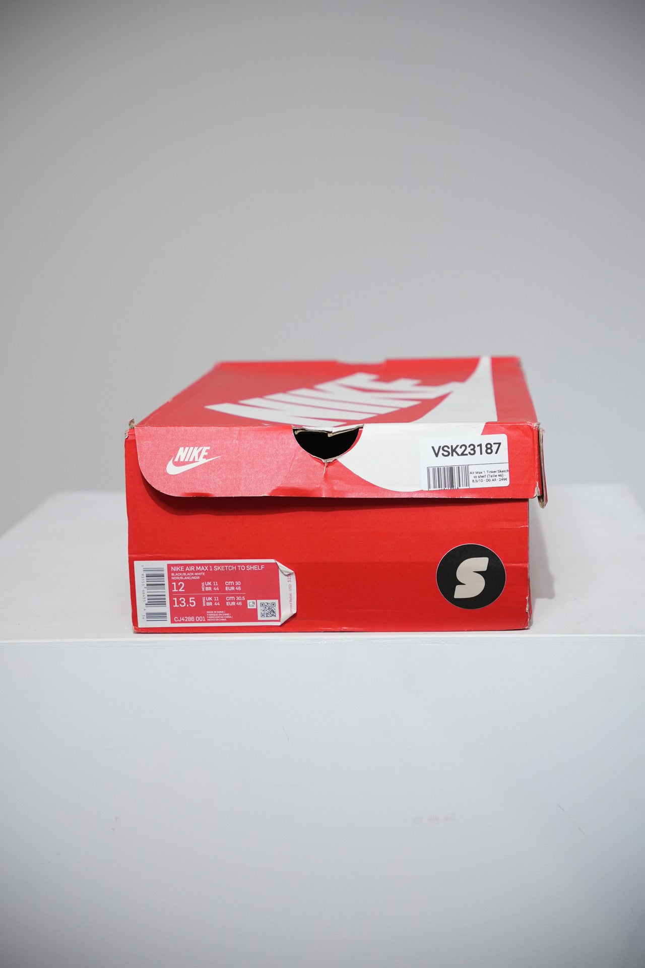 Air Max 1 Tinker Sketch to shelf (Taille 46)