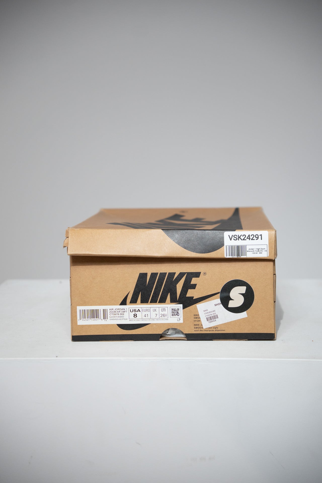 Jordan 1 High Zoom Monarch (Taille 41)