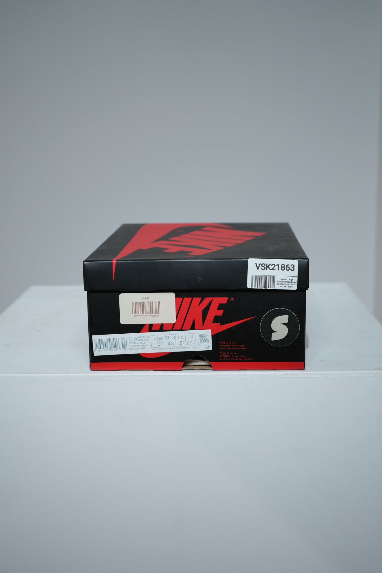Jordan 1 High Shattered Backboard 3.0 (Taille 43)