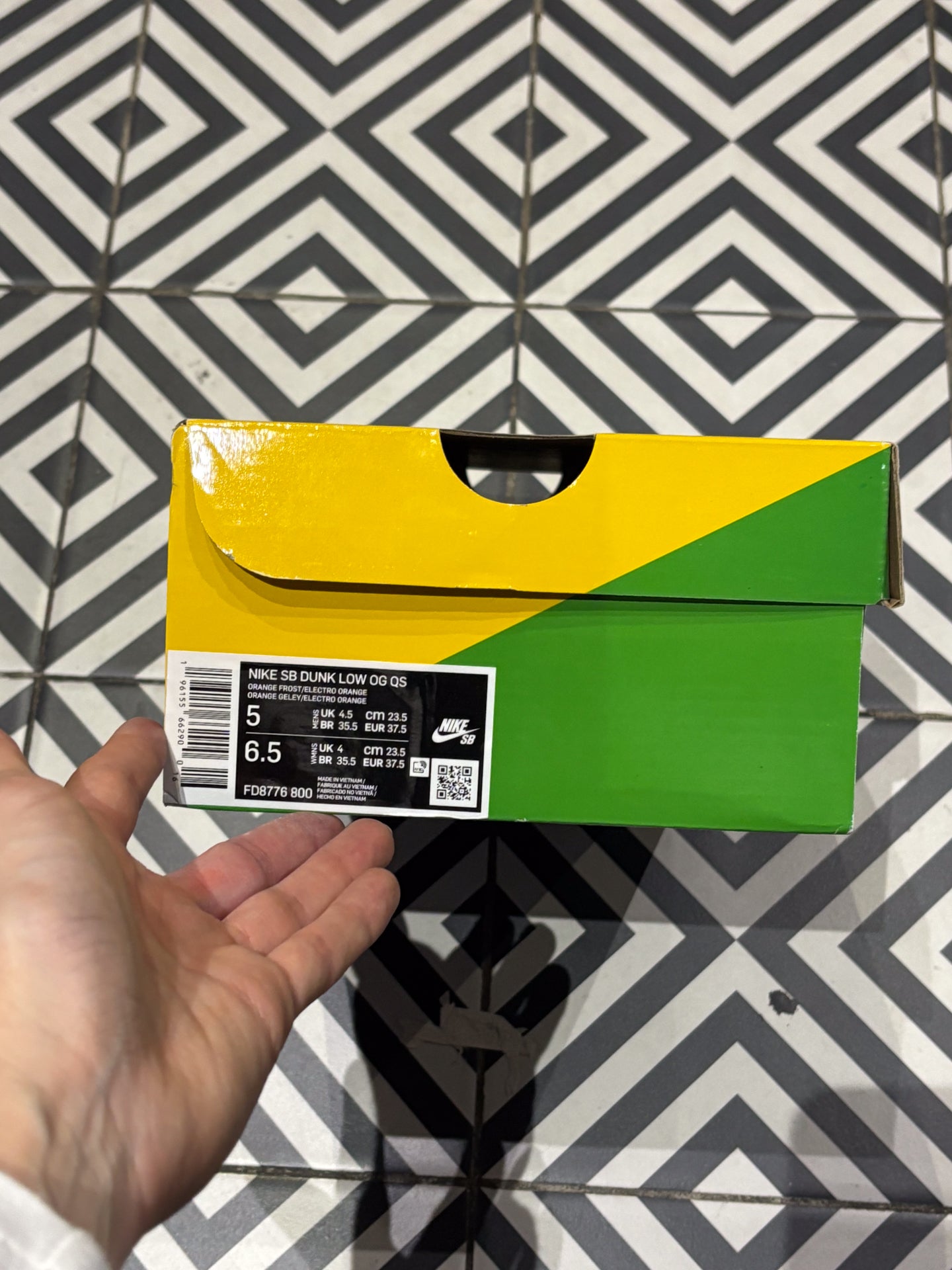 Dunk SB Orange Lobster (Taille 37,5)