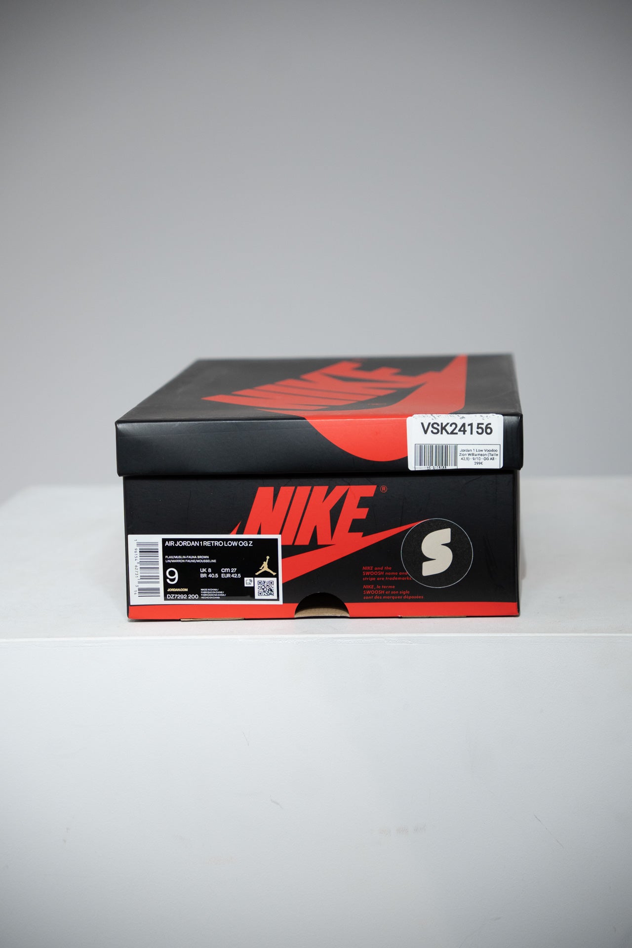 Jordan 1 Low Voodoo Zion Williamson (Taille 42,5)