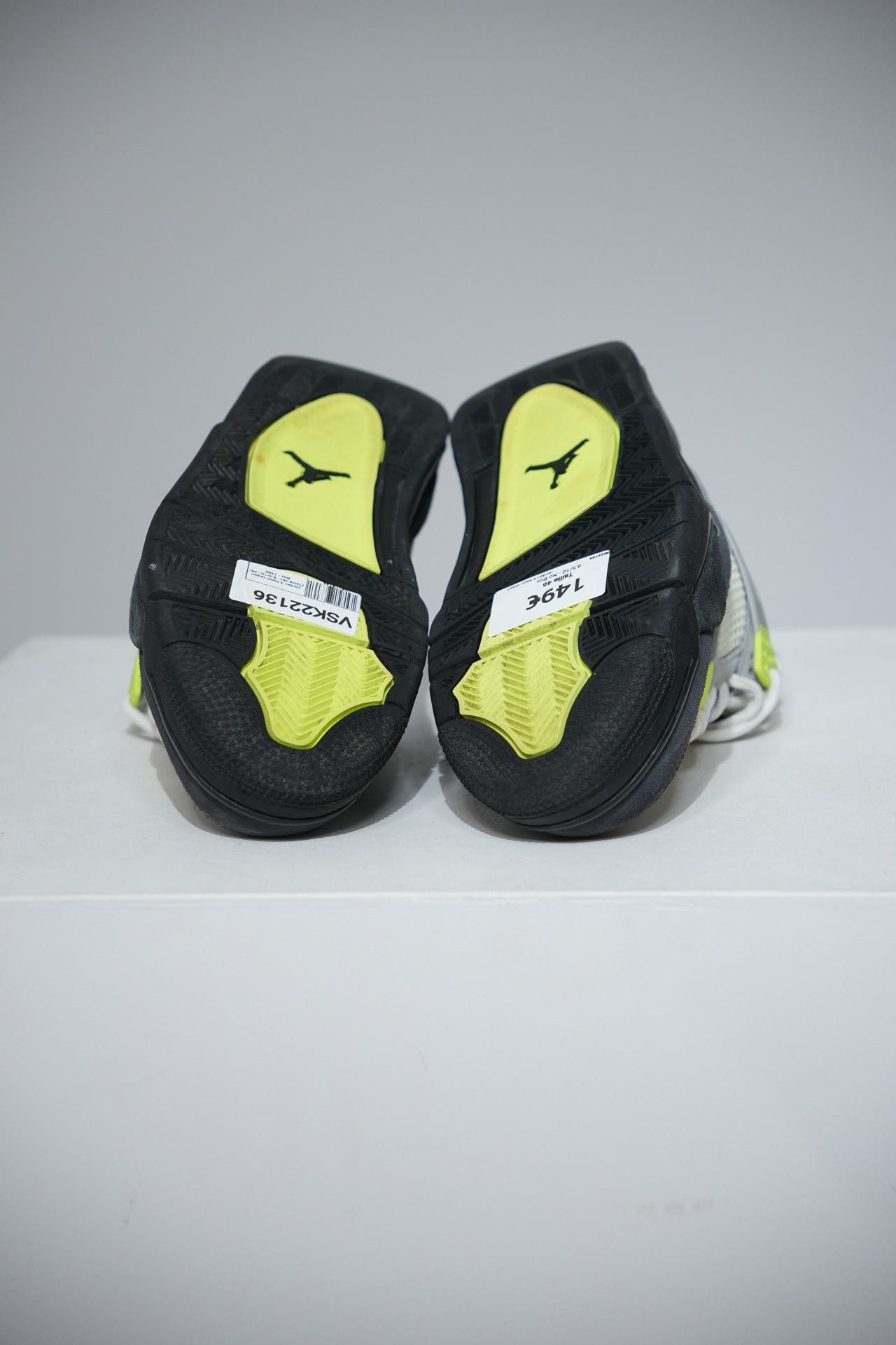 Jordan 4 Neon Green (Taille 46)
