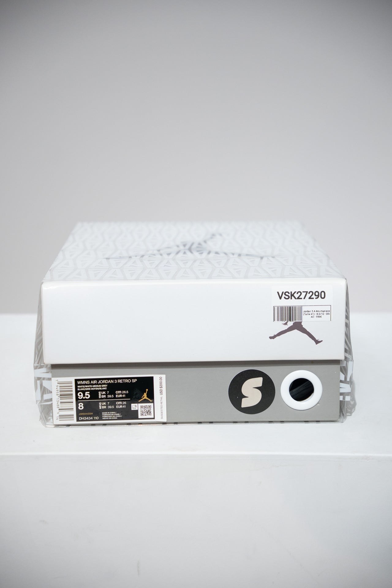 Jordan 3 A Ma maniere (Taille 41)