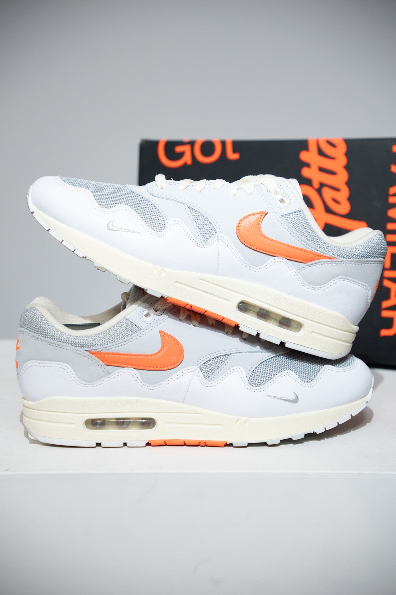 Air Max 1 Patta White Crimson (Taille 45)