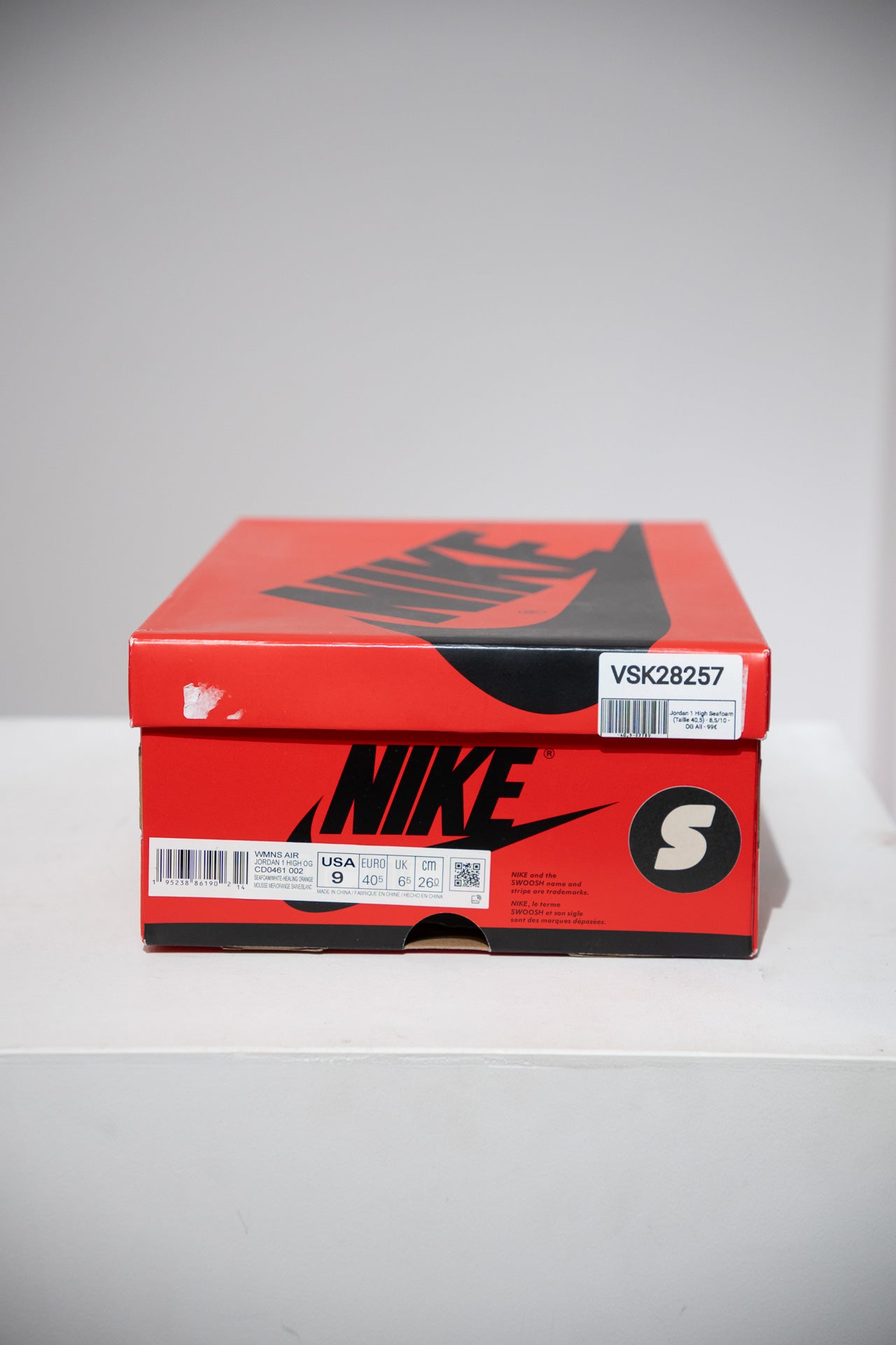 Jordan 1 High Seafoam (Taille 40,5)