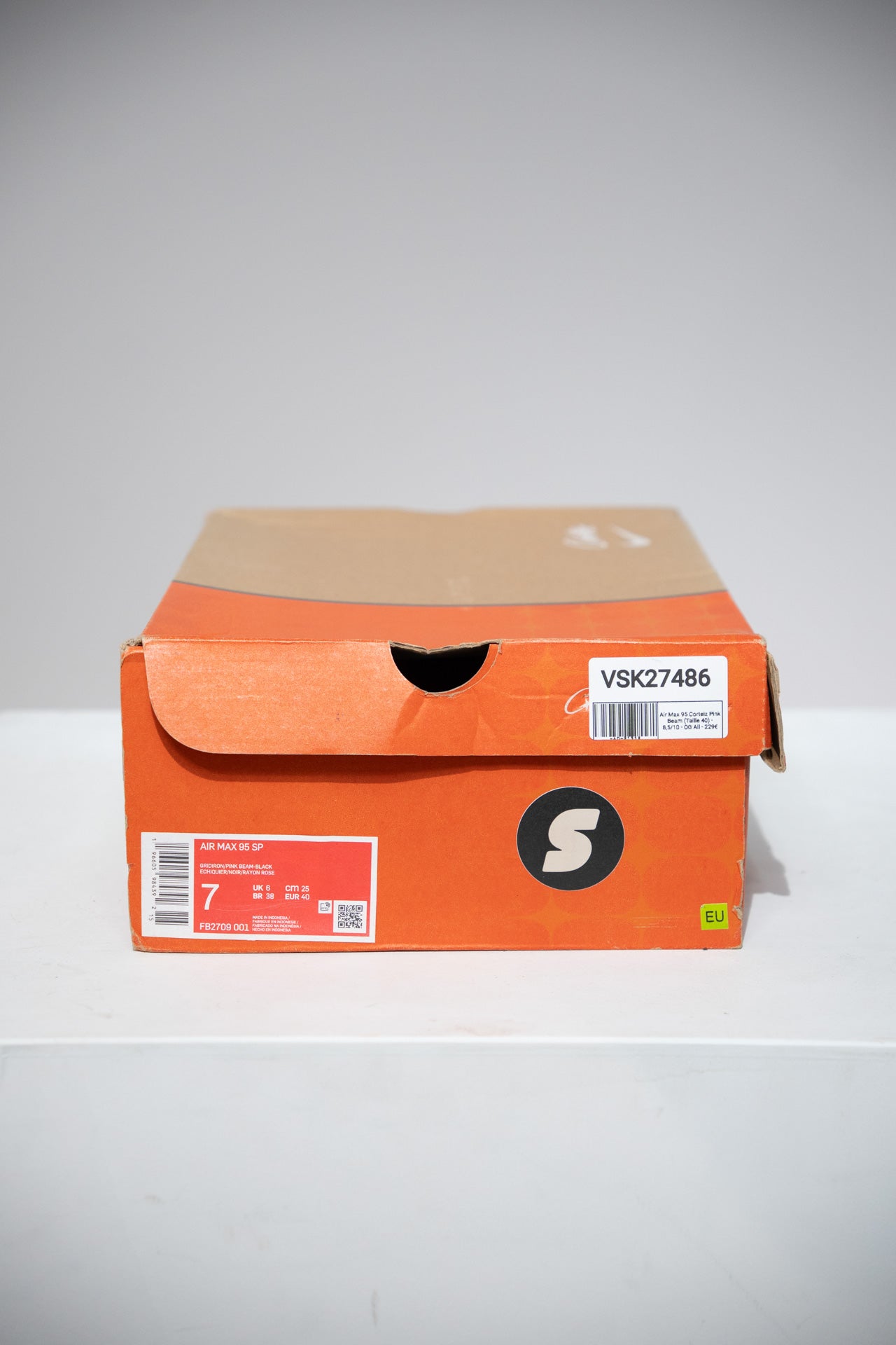 Air Max 95 Corteiz Pink Beam (Taille 40)