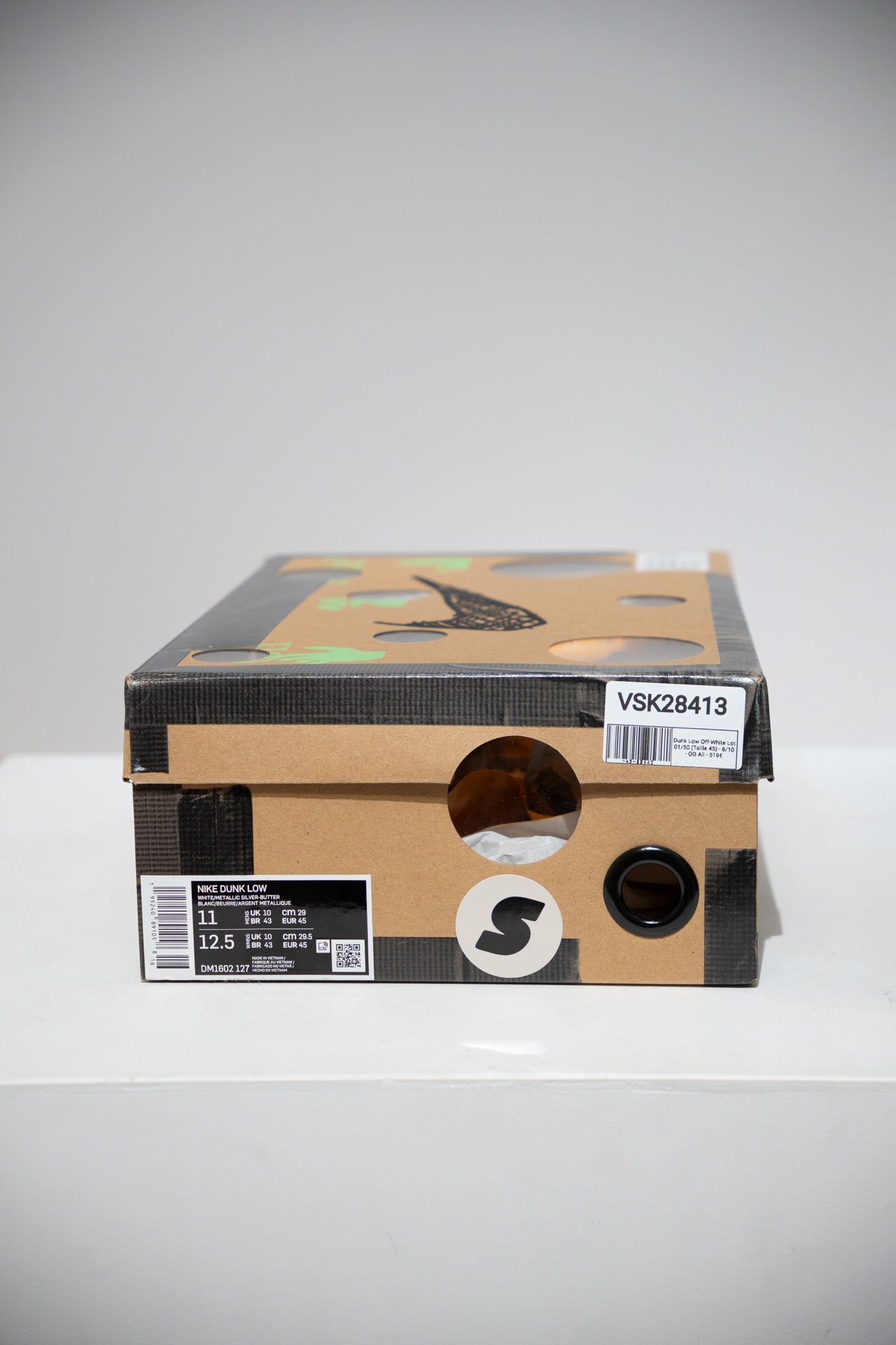 Dunk Low Off-White Lot 01/50 (Taille 45)