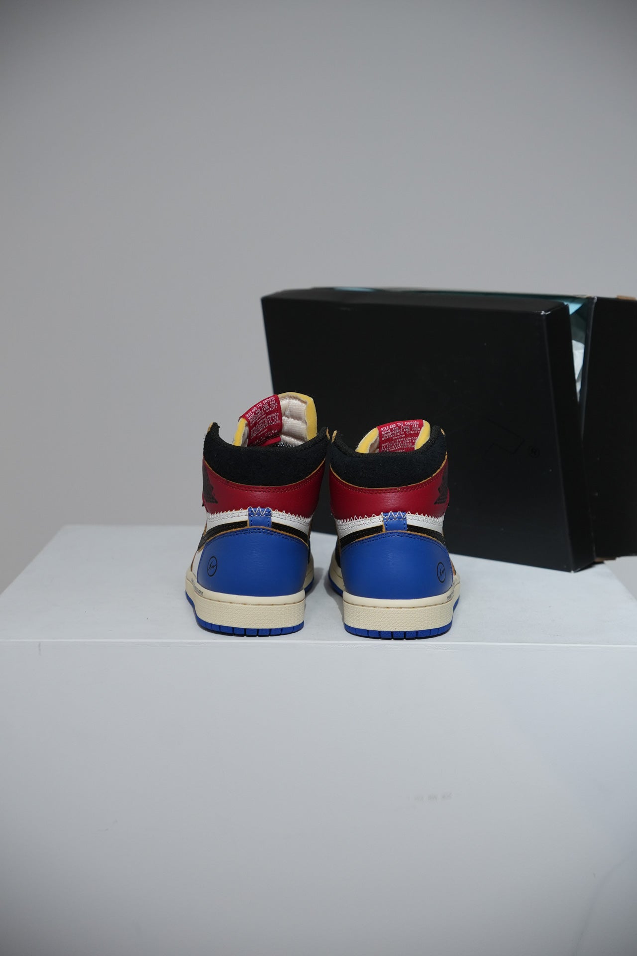 Jordan 1 high Union Fragment Varsity Red Sport Royal (Taille 38)
