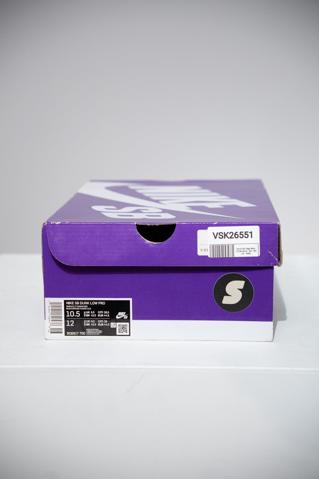 Dunk Sb Papa Bear (Taille 44,5)