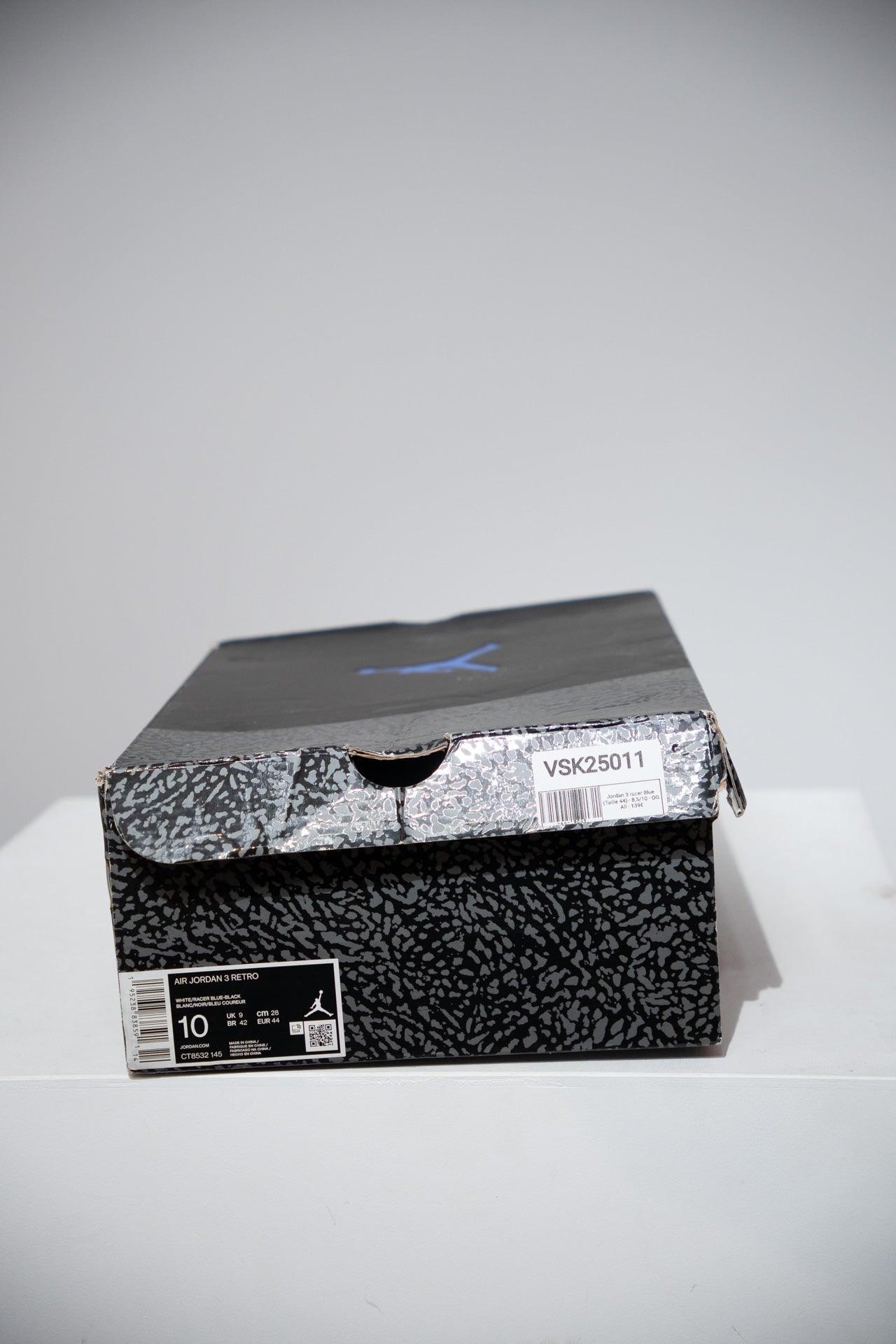 Jordan 3 racer Blue (Taille 44)