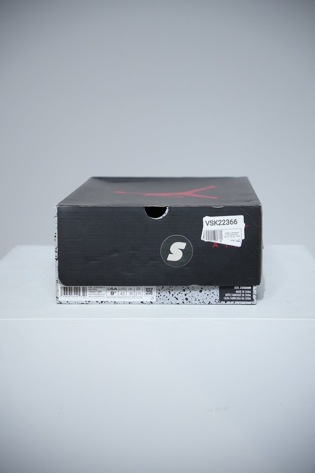 Jordan 5 Alternate Purple (Taille 43)