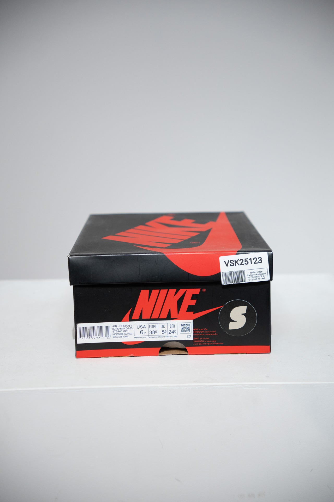 Jordan 1 High Shattered Backboard 3.0 GS (Taille 38,5)