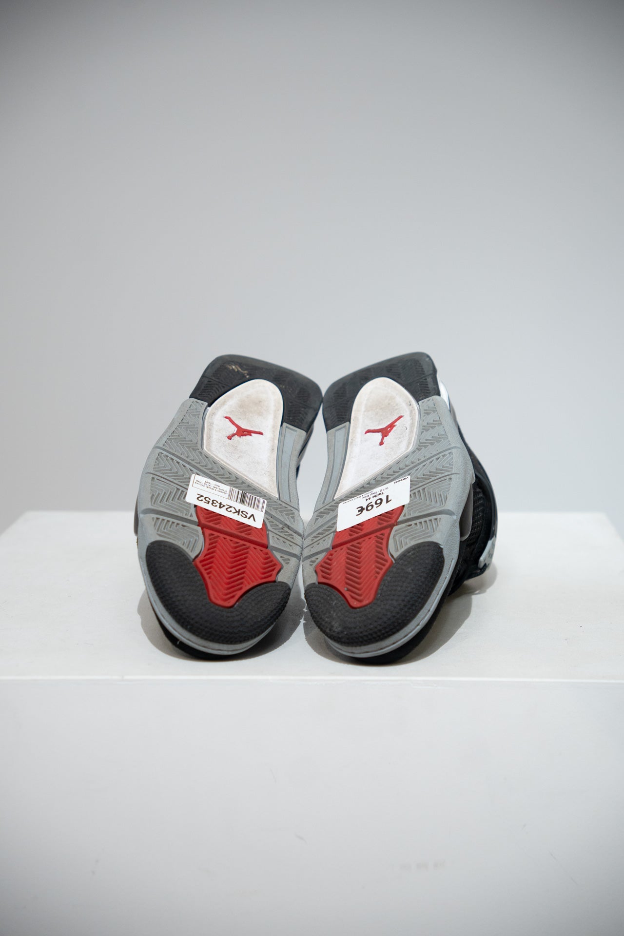 Jordan 4 Black Canvas (Taille 44)