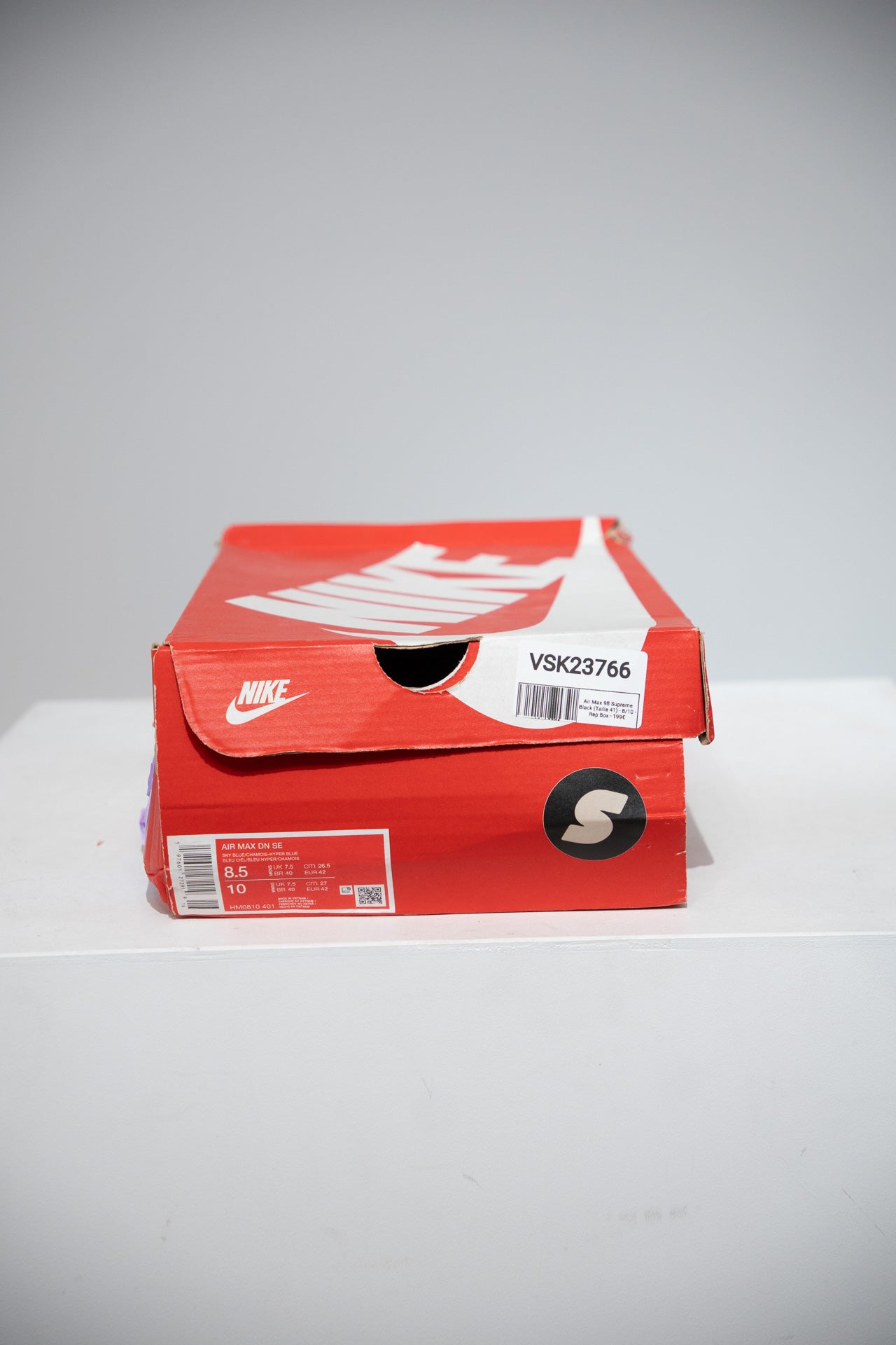 Air Max 98 Supreme Black (Taille 41)
