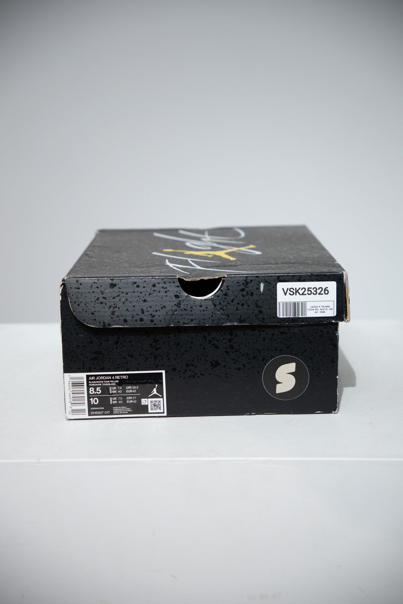 Jordan 4 Thunder (Taille 42)