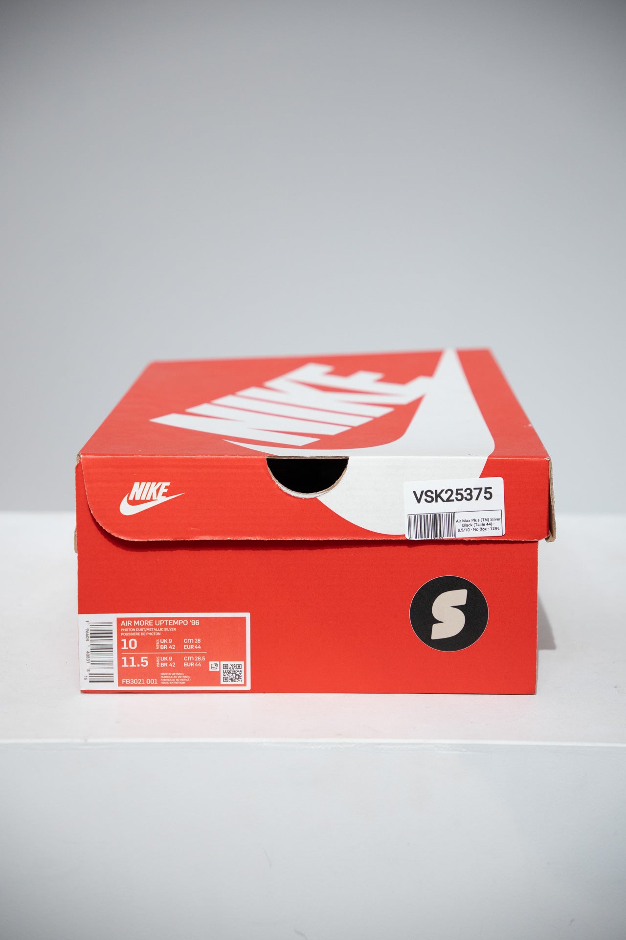 Air Max Plus (TN) Silver Black (Taille 44)