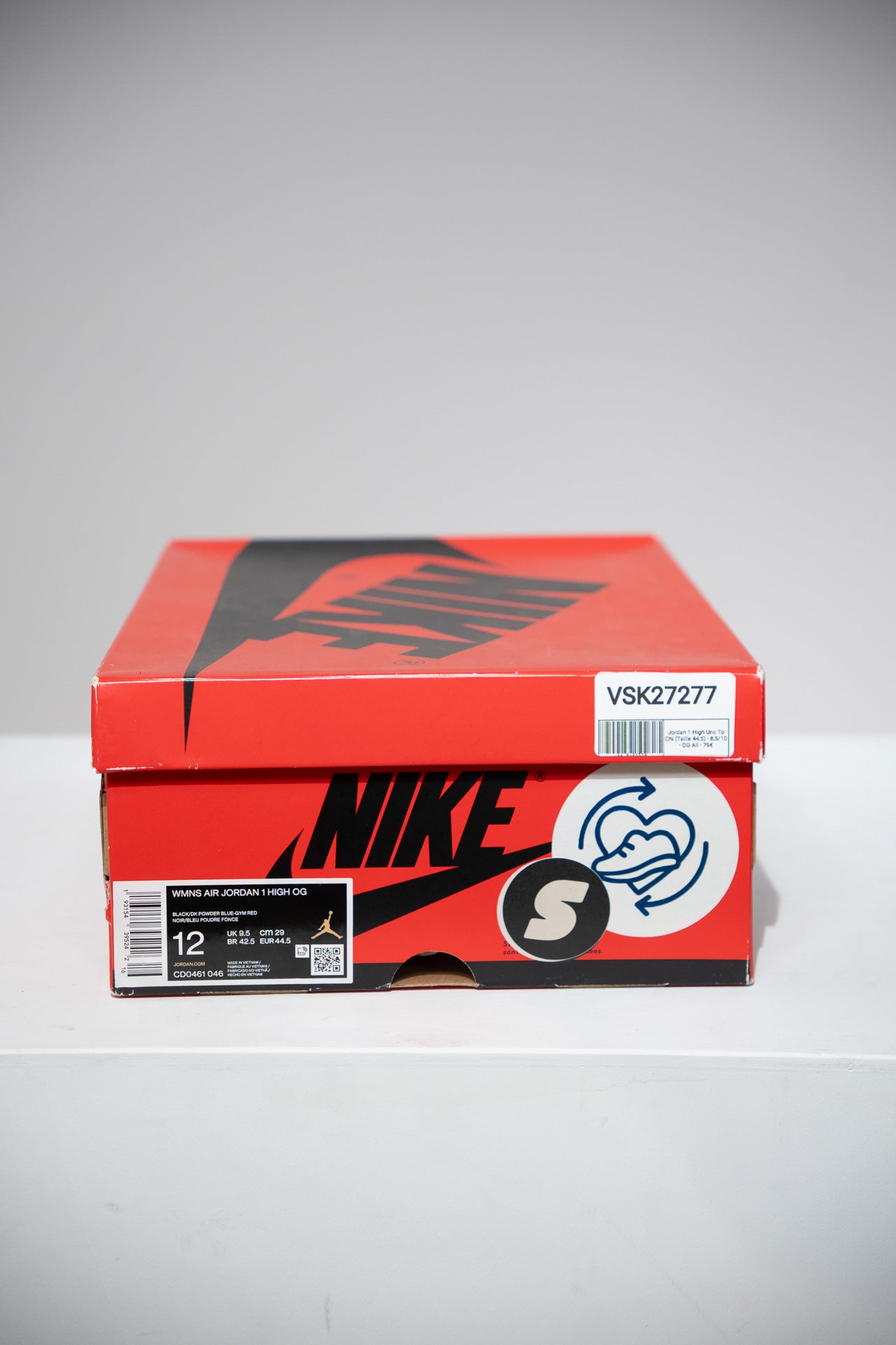 Jordan 1 High Unc To Chi (Taille 44,5)