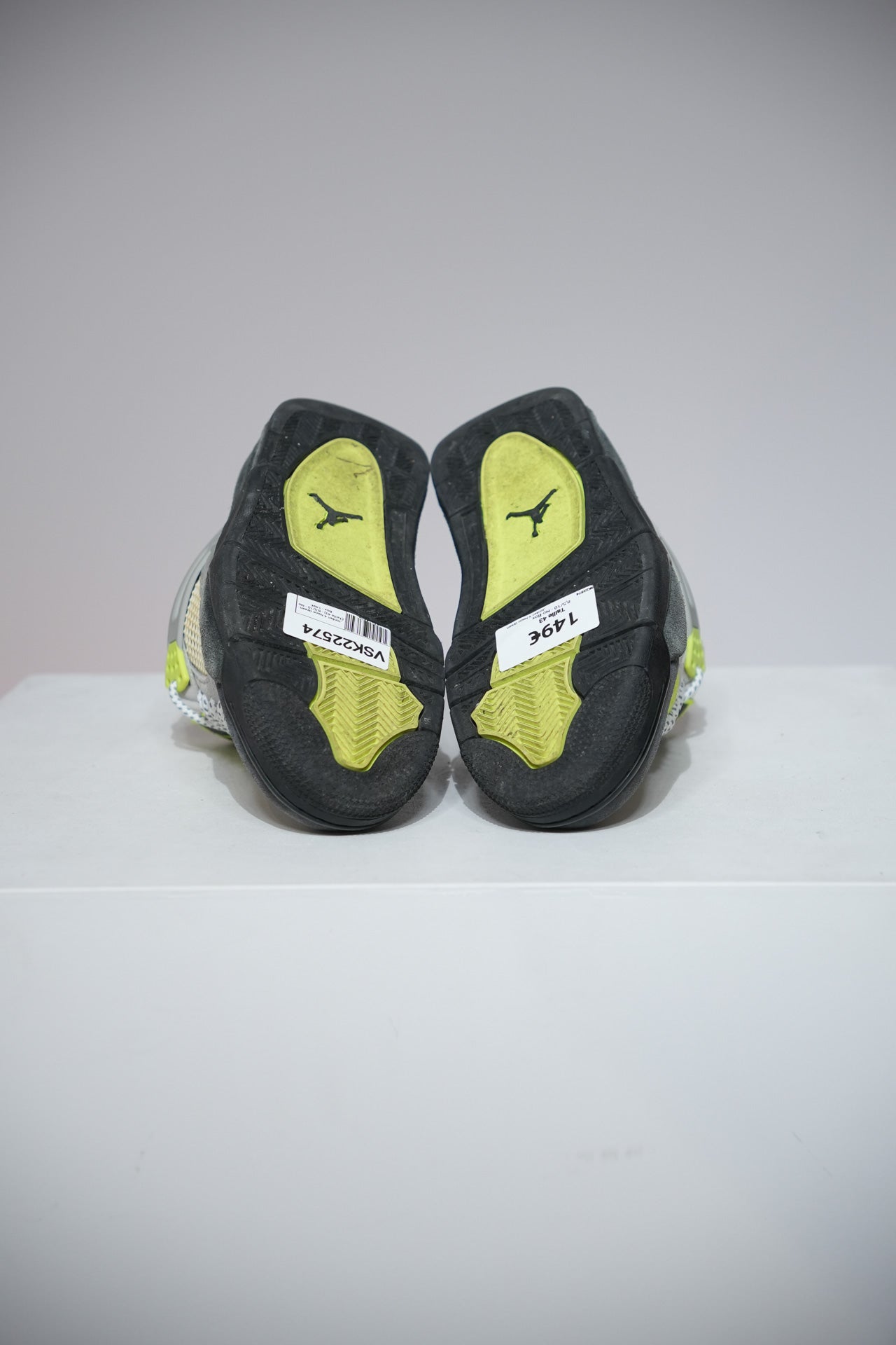Jordan 4 Neon Green (Taille 43)