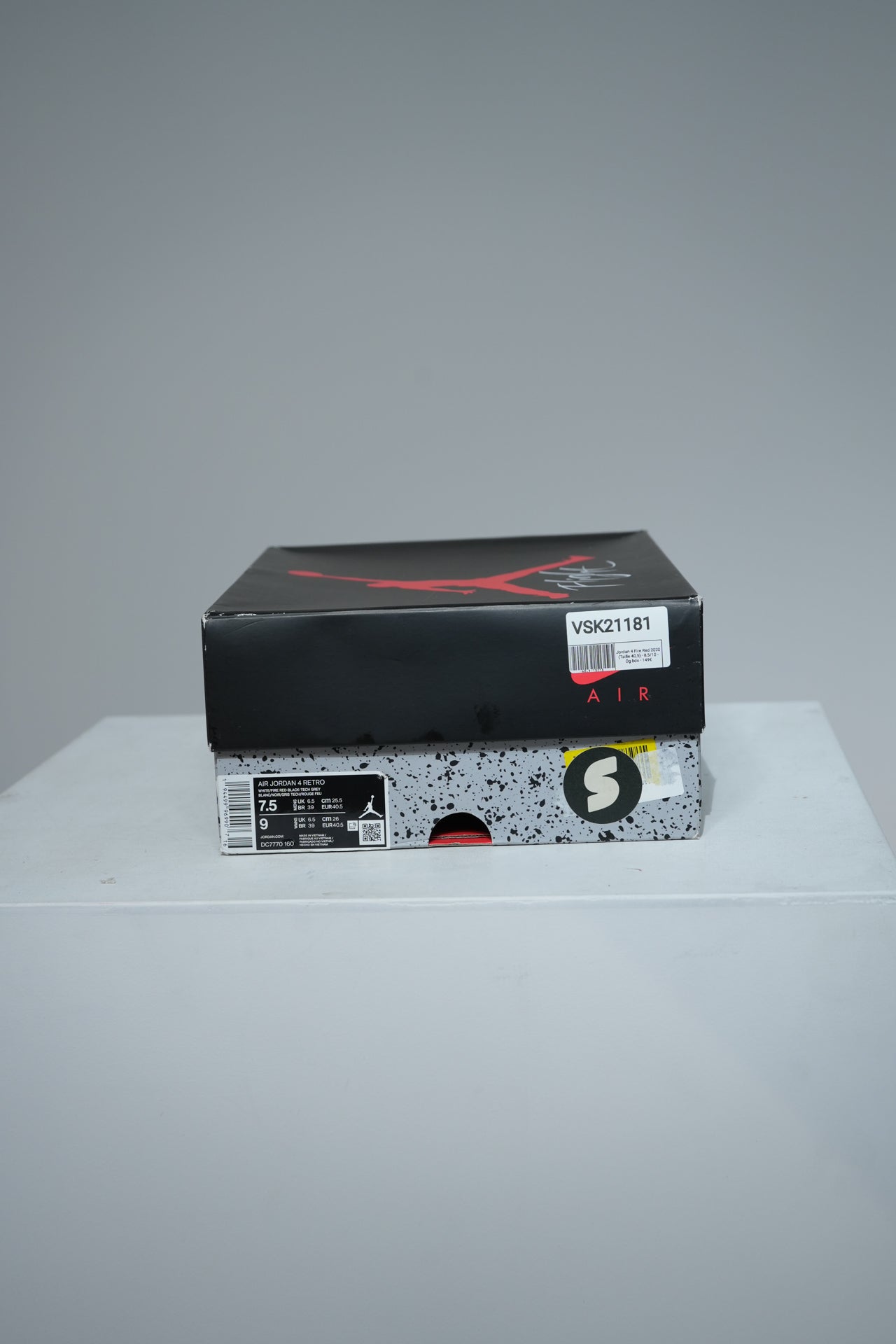 Jordan 4 Fire Red 2020 (Taille 40,5)