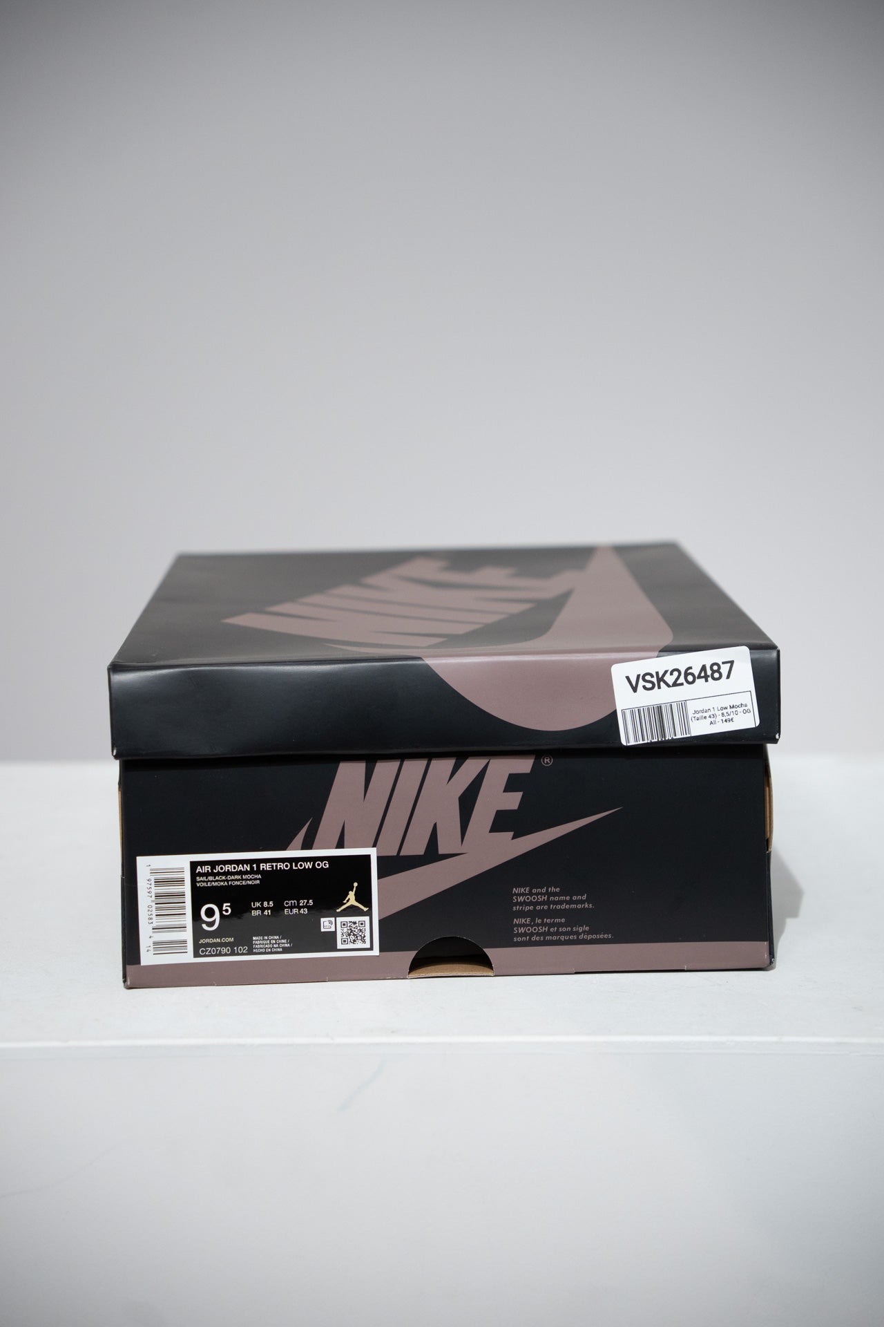 Jordan 1 Low Mocha (Taille 43)