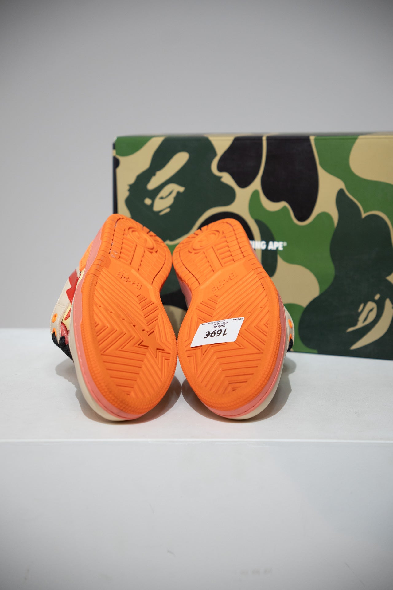 Bape Sk8 Sta Orange Yellow (Taille 44)