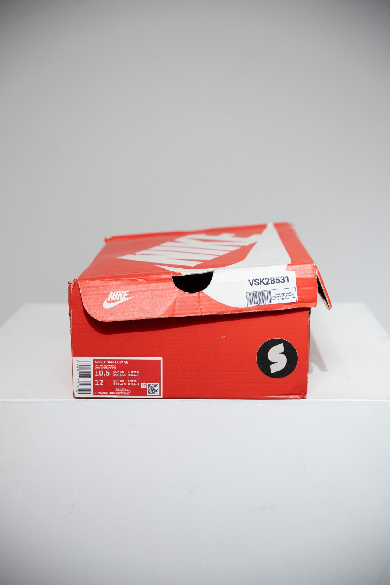 Sacai Vaporwaffle Vilain Red (Taille 44,5)
