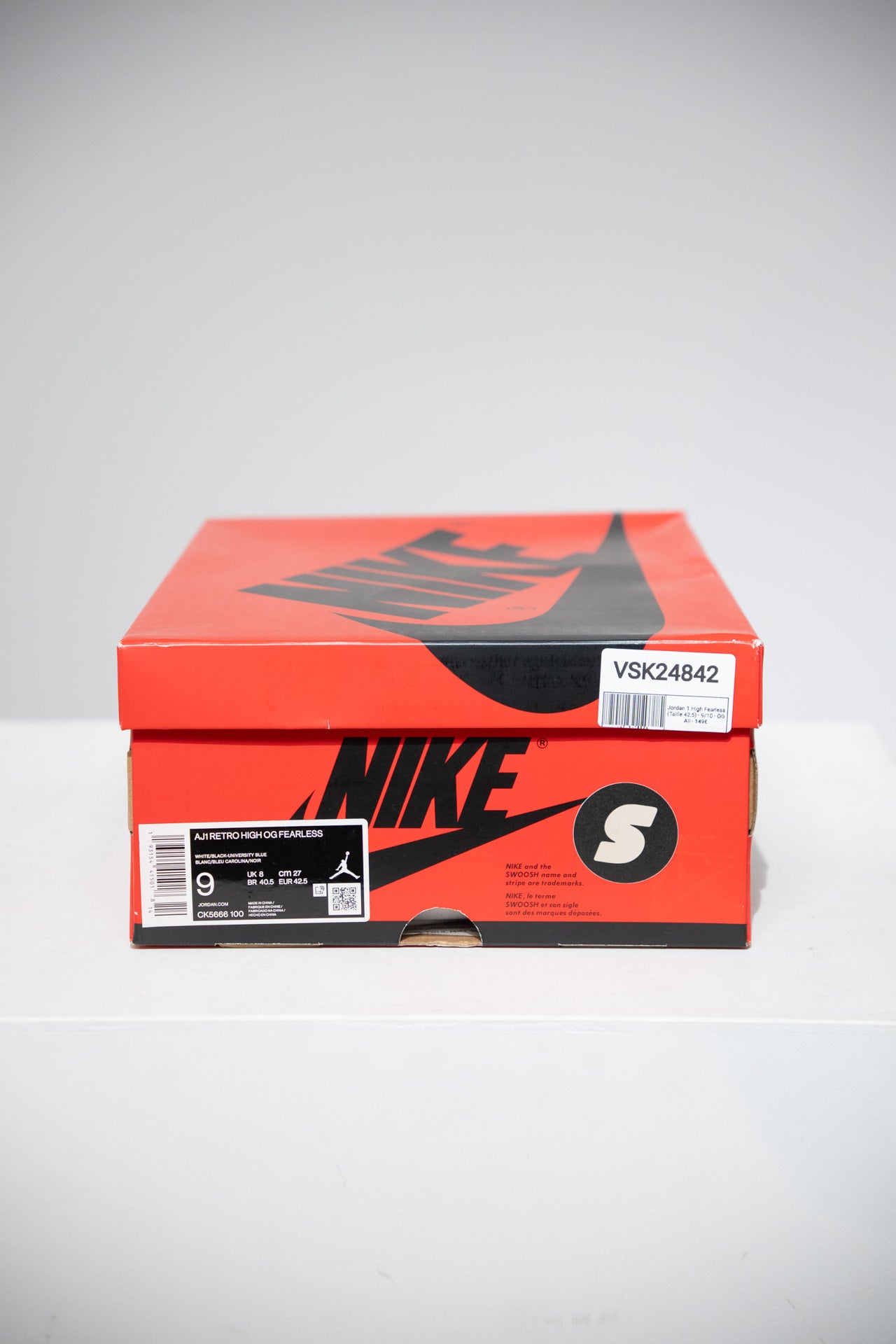 Jordan 1 High Fearless (Taille 42,5)