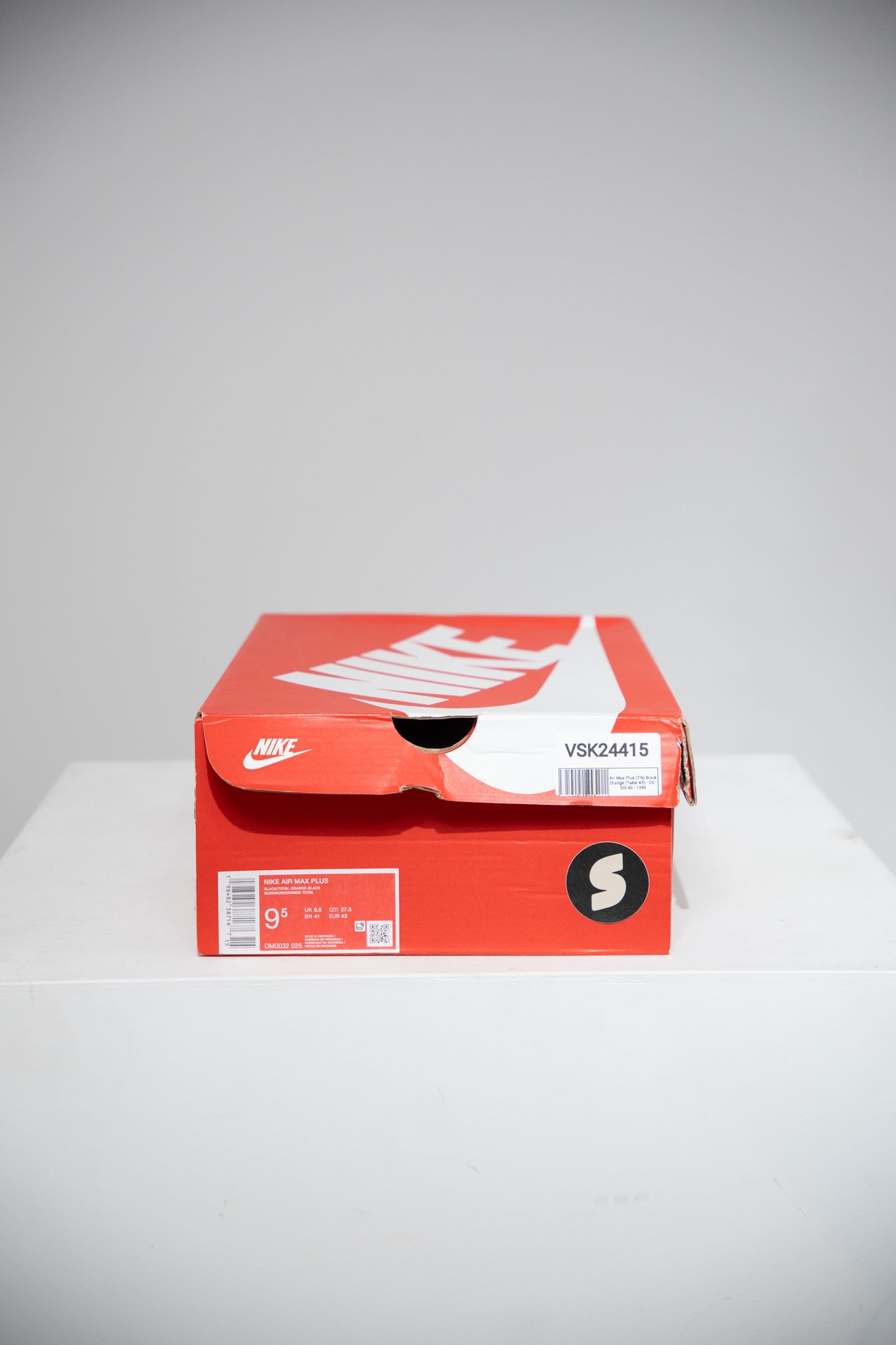 Air Max Plus (TN) Black Orange (Taille 43)