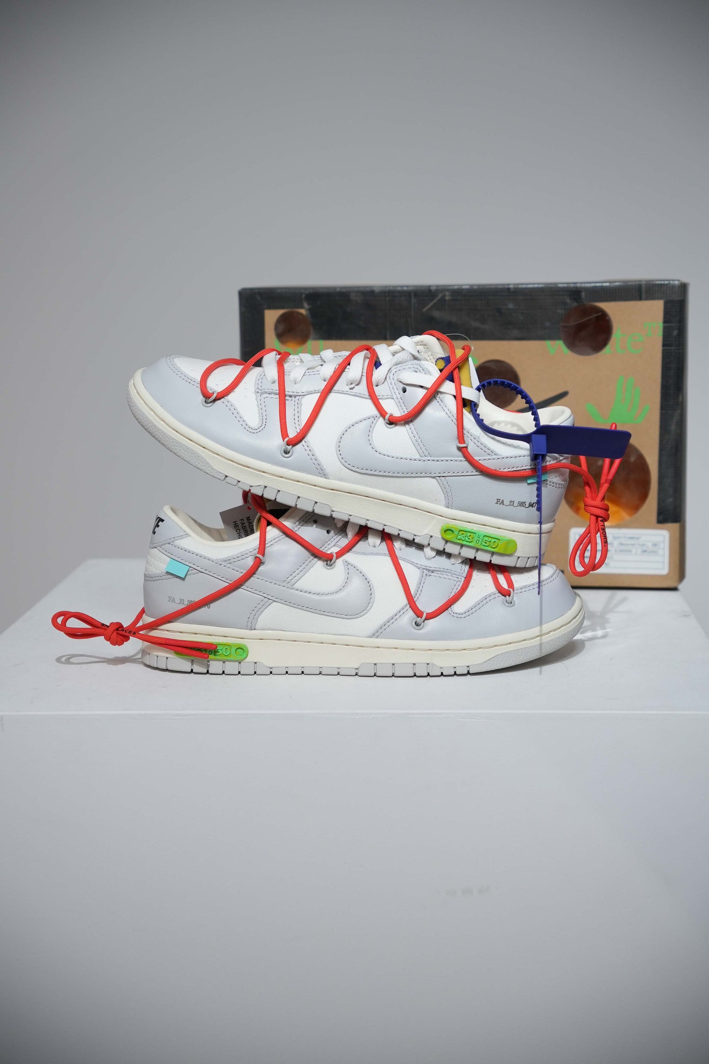 Dunk Low Off White Lot 23/50 (Taille 40)