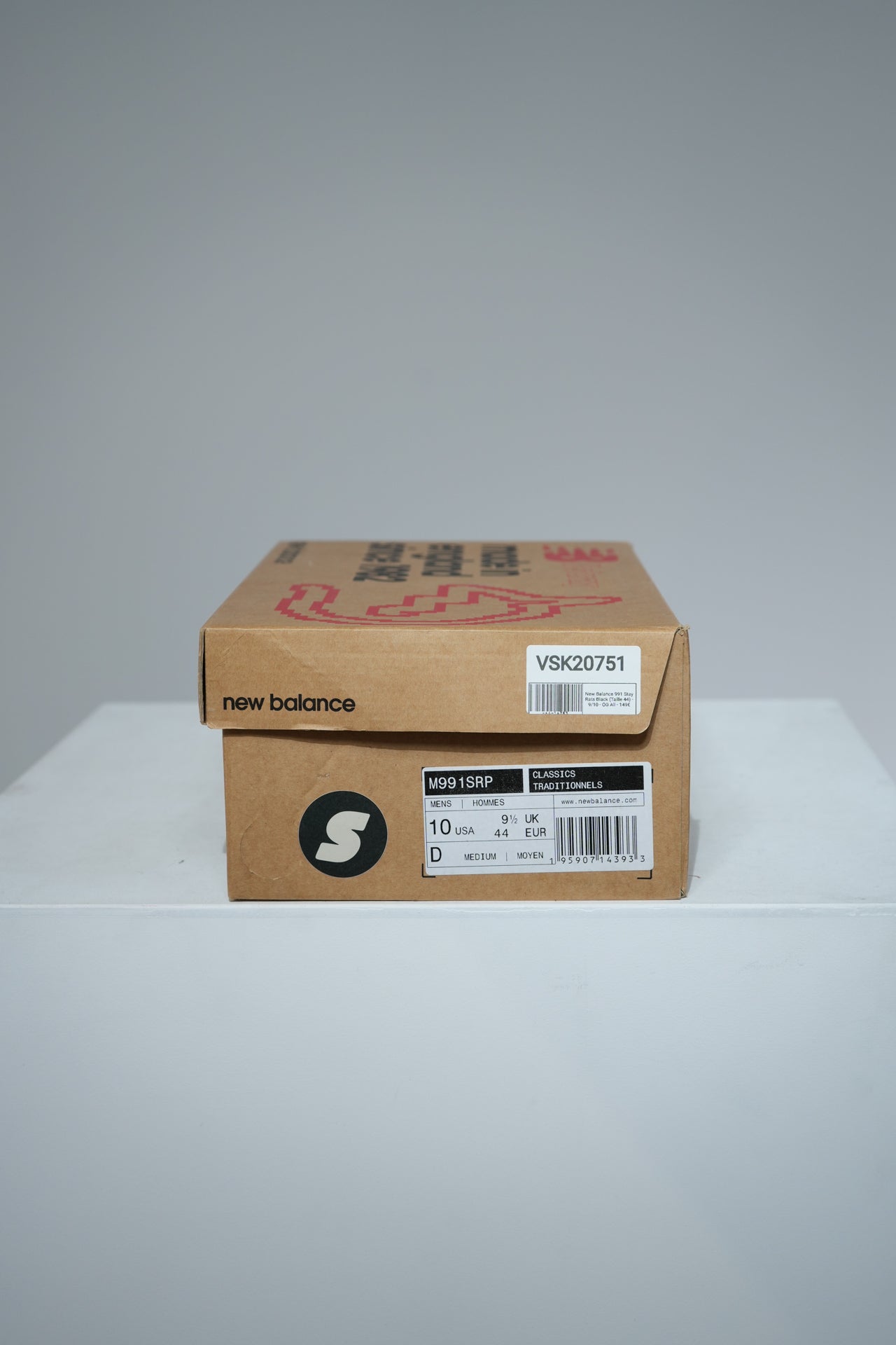 New Balance 991 Stay Rats Black (Taille 44)