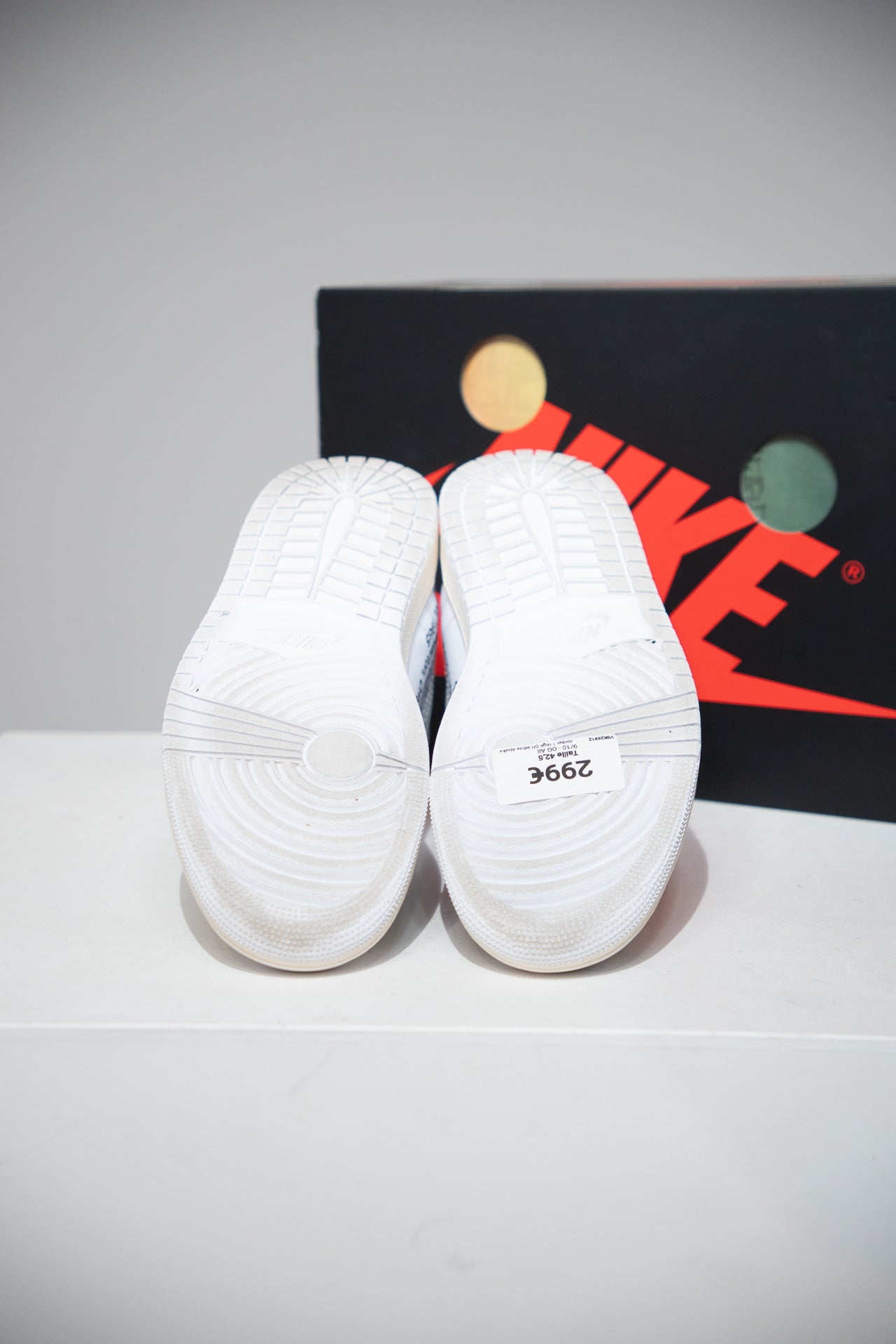 Jordan 1 High Off White Alaska (Taille 42,5)