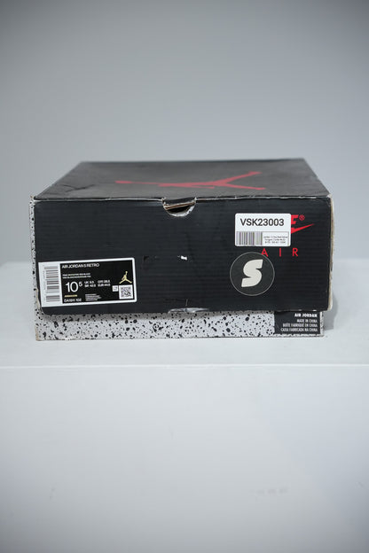 Jordan 5 Fire Red Silver Tongue (Taille 44,5)