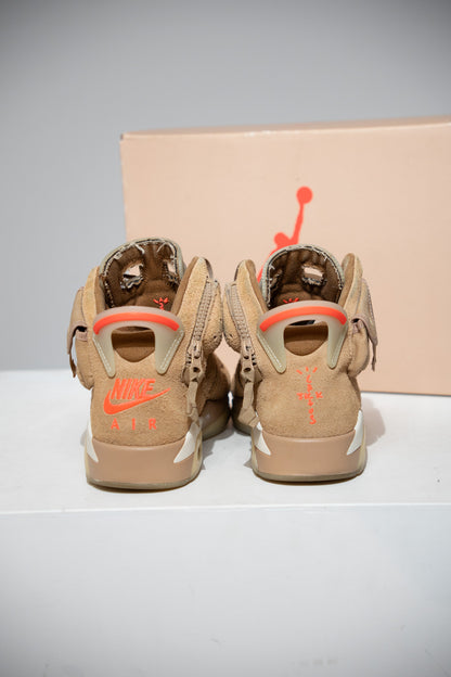 Jordan 6 Travis Scott British Kaki (Taille 40,5)