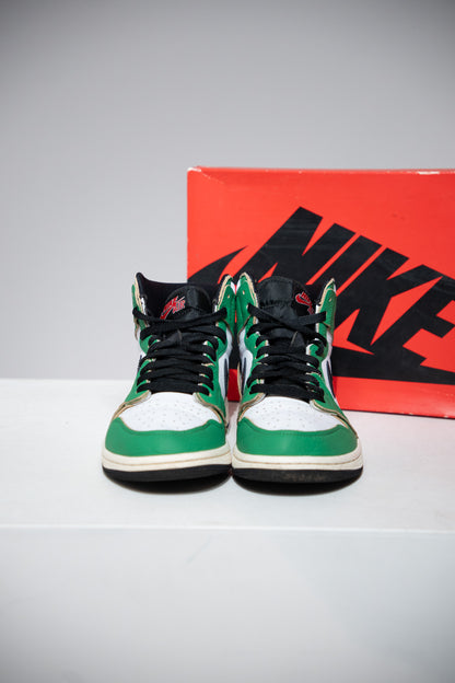 Jordan 1 High Lucky green (Taille 40,5)